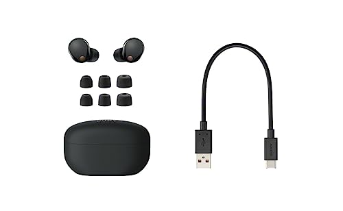 Sony WF-1000XM5 Active Noise Cancelling Wireless Bluetooth in Ear Earbuds with Mic, Up to 36 Hours Battery Life - Unboxed