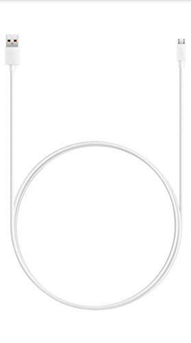 realme Micro USB Cable 2 A 1 m DL125 (Compatible with Smartphones with Micro USB Port, White, One Cable)