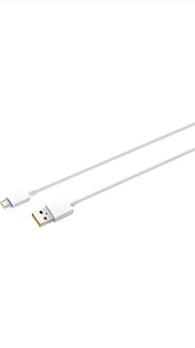 realme Micro USB Cable 2 A 1 m DL125 (Compatible with Smartphones with Micro USB Port, White, One Cable)