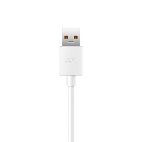 realme Micro USB Cable 2 A 1 m DL125 (Compatible with Smartphones with Micro USB Port, White, One Cable)