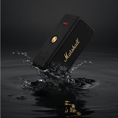Marshall Emberton II Compact Portable Bluetooth Speaker with 30+ Hours of Playtime, (360° Sound), Dust & Waterproof (IP67) - Unboxed