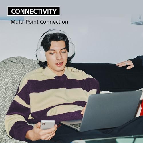 Sony ULT Wear WH-ULT900N Noise Cancellation Wireless Bluetooth Over Ear Headphones with Massive Bass, Up to 50Hrs Battery - Unboxed