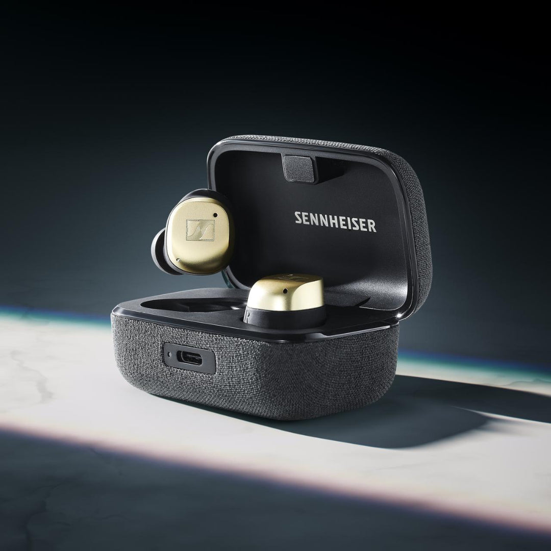 Sennheiser Momentum True Wireless4 with Bluetooth5.4 and Future-Ready AURACAST Technology, Qualcomm aptX Lossless CD-Quality Audio, Intelligent Adaptive ANC, Qi Fast Charge - Unboxed