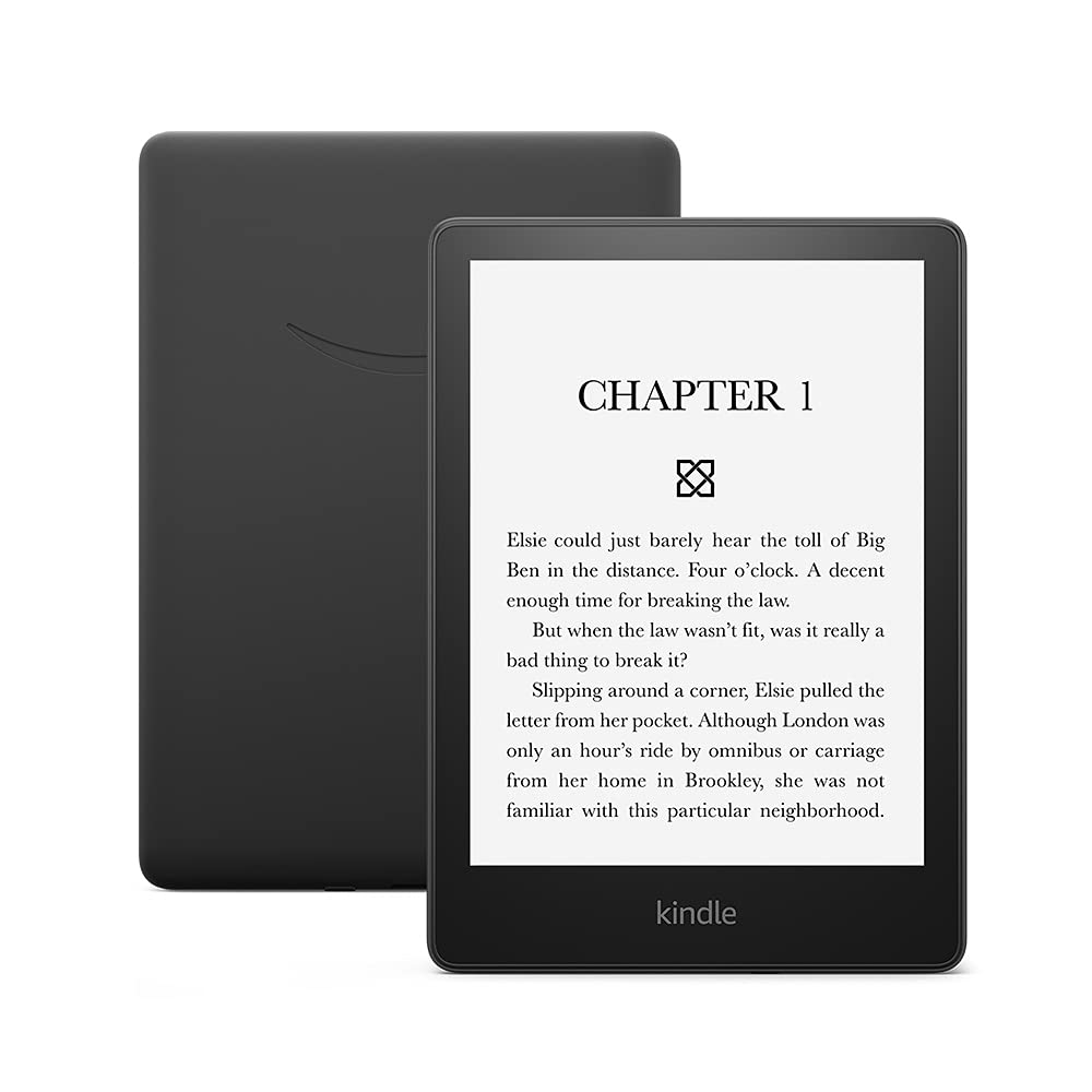 Amazon Kindle Paperwhite (8 GB) – Now with a larger display, adjustable warm light, increased battery life, and faster page turns – Sealed