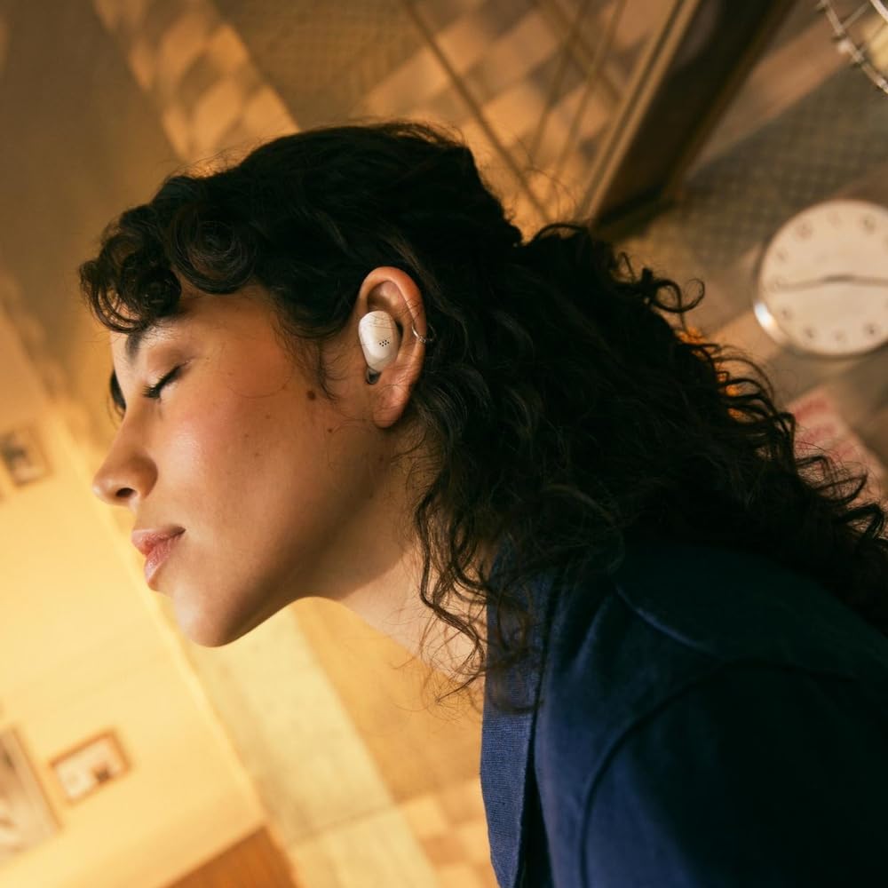 Sennheiser ACCENTUM True Wireless Earbuds, BT v5.3 Auracast & LE Audio, TrueResponse Drivers, Hybrid ANC + Transparency Mode, 28 Hr Battery, Qi & USB‑C Charging, Touch Control, 2Y Warranty, Black