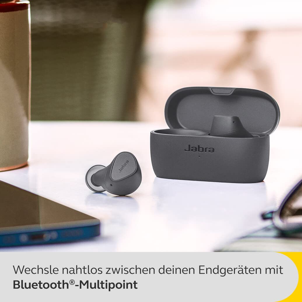 Jabra Elite 4 Wireless Earbuds, Active Noise Cancelling, Comfortable Bluetooth Earphones with Spotify Tap Playback, Google Fast Pair, Microsoft Swift Pair and Dual Pairing - Unboxed