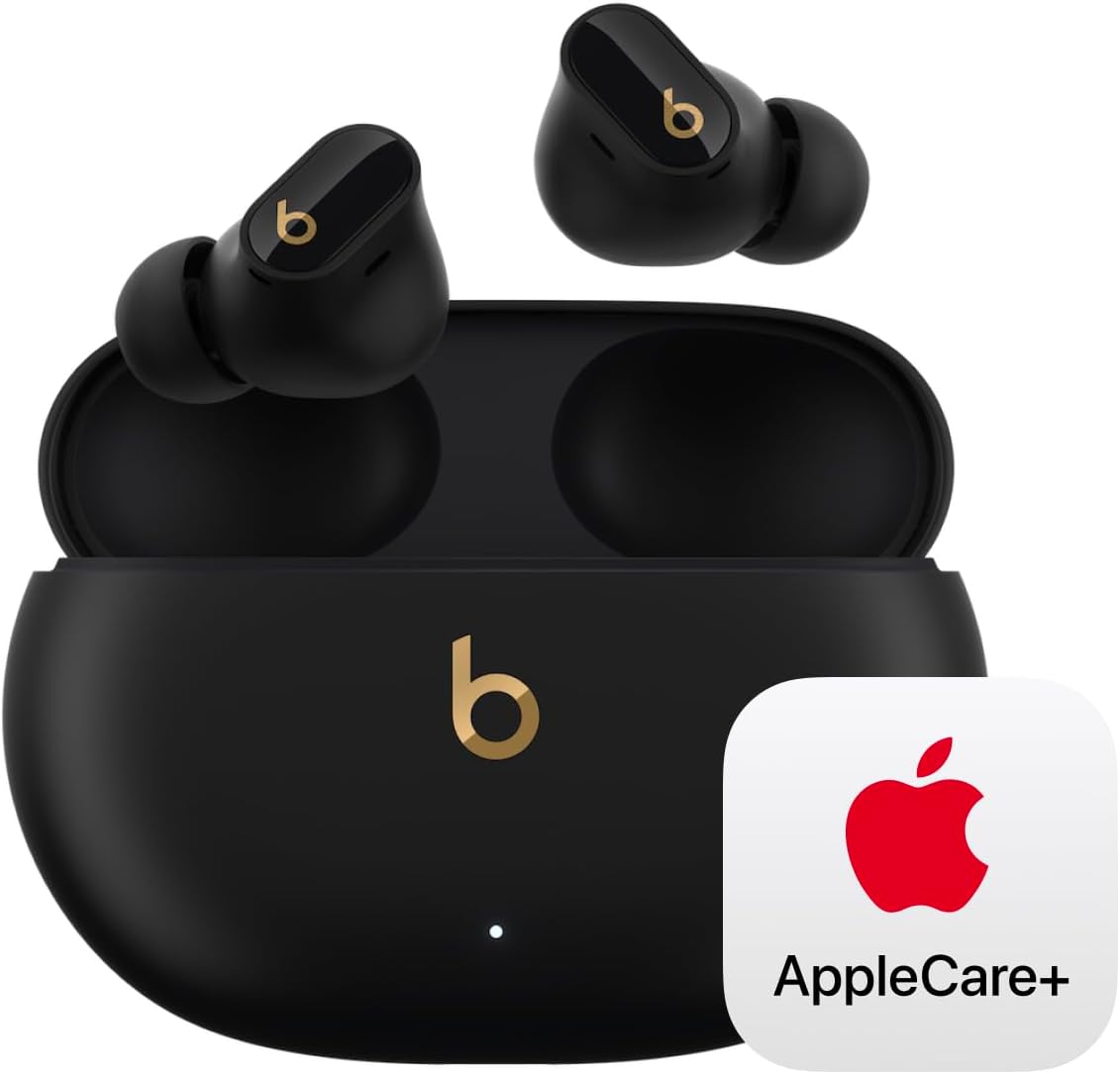 Beats Studio Buds + | True Wireless Noise Cancelling Earbuds, Enhanced Apple & Android Compatibility, Built-in Microphone, Sweat Resistant Bluetooth Headphones, Spatial Audio - Ivory