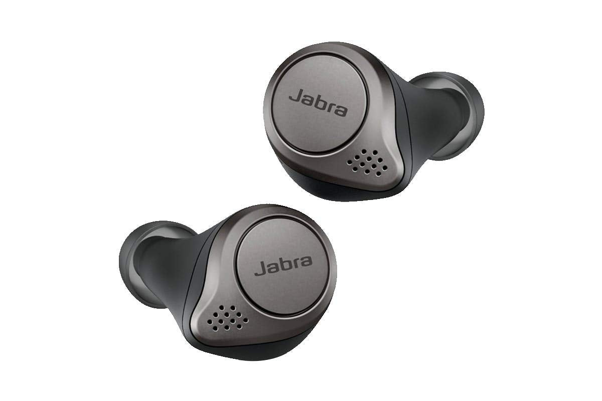 Jabra Elite 75t Bluetooth Truly Wireless In Ear Earbuds with Mic Active Noise Cancelling (ANC), Long Battery Life for Calls & Music, Voice Assistant Enabled - Unboxed