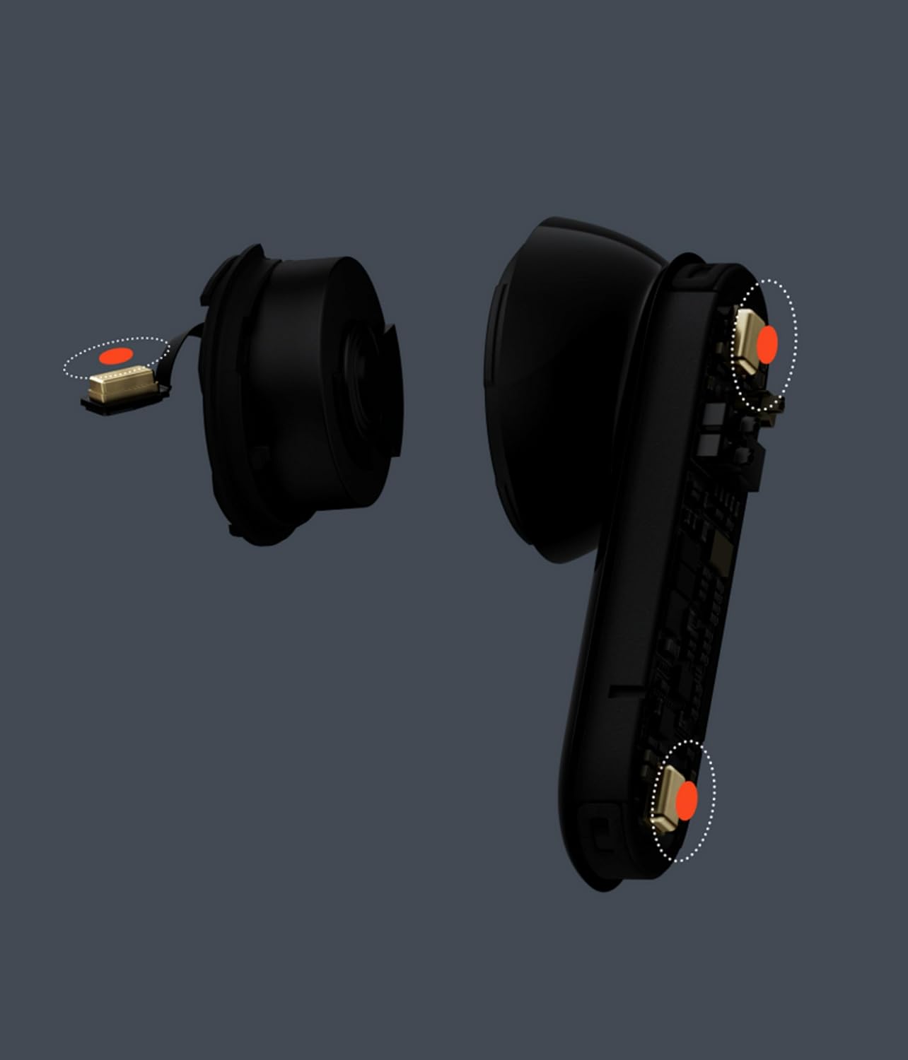 CMF by Nothing Buds Pro With 45 DB ANC, Ultra Bass Technology & Upto 39 Hours Of Battery Life In Ear Bluetooth Headset (Orange, True Wireless)