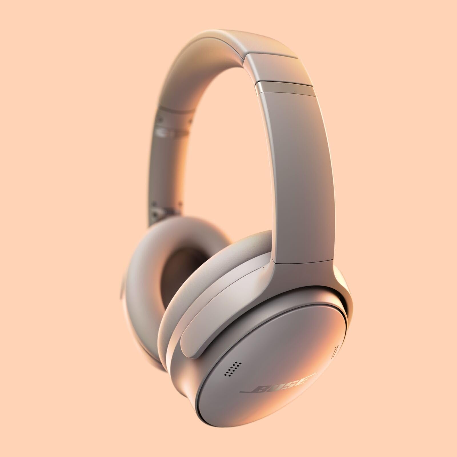 Bose New QuietComfort Wireless Noise Cancelling Headphones, Bluetooth Over Ear Headphones with Up to 24 Hours of Battery Life - Unboxed