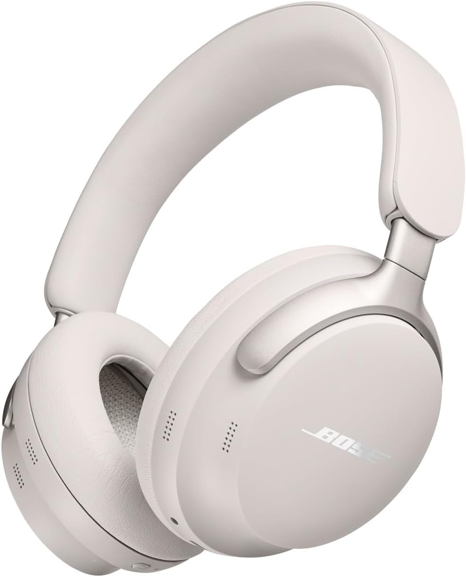 Bose New QuietComfort Ultra Wireless Noise Cancelling Headphones with Spatial Audio, Over-The-Ear Headphones with Mic, Up to 24 Hours of Battery Life - Unboxed