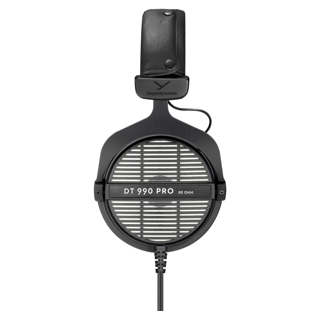 beyerdynamic DT 990 PRO Over Ear Wired Studio Headphones - Unboxed