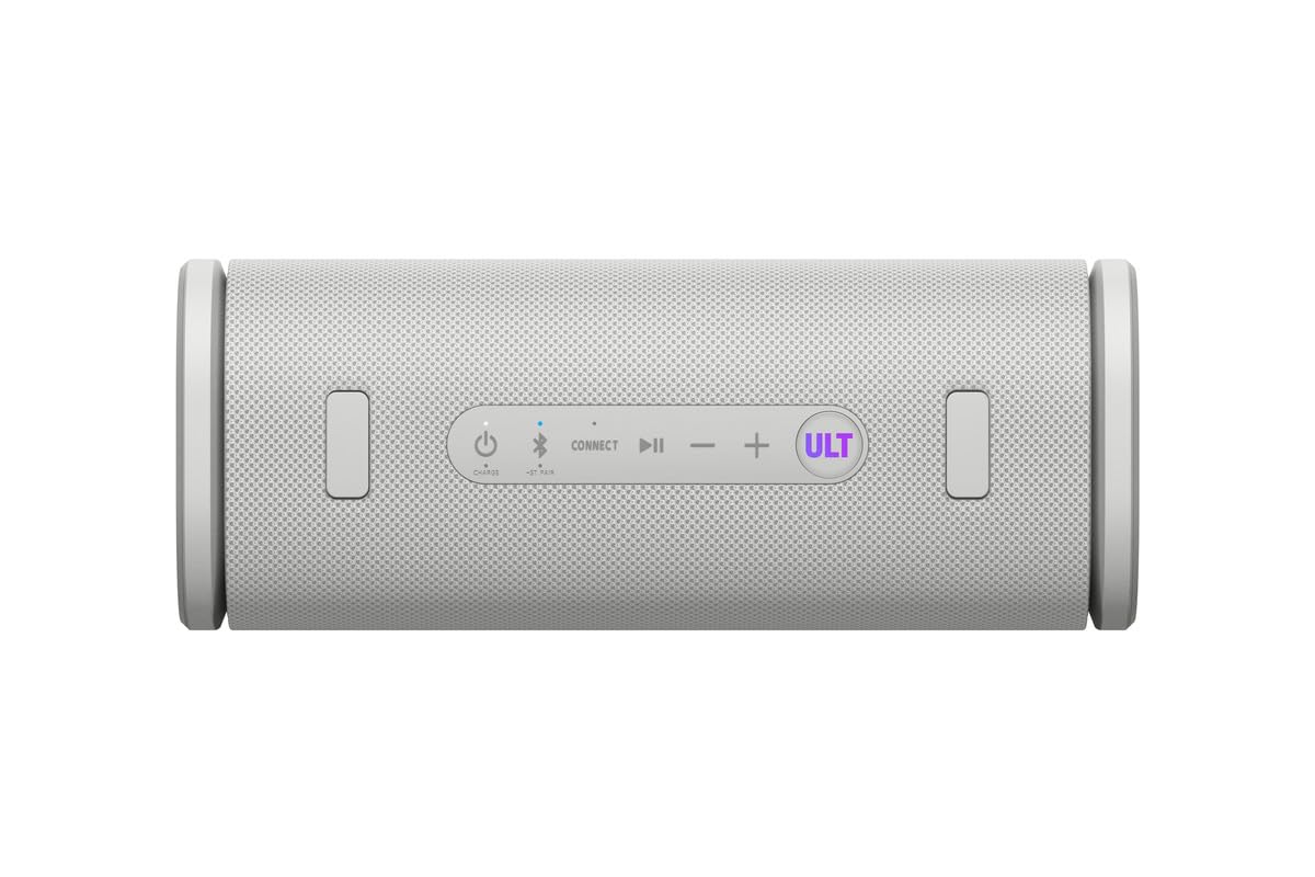 Sony New ULT Field 5 Wireless Bluetooth Speaker, 25hrs Playtime, Massive Bass, Shoulder Strap, Built in Power Bank, IP67 Water & Dustproof, Quick Charge, 360 Party Light, Party Connect - Unboxed