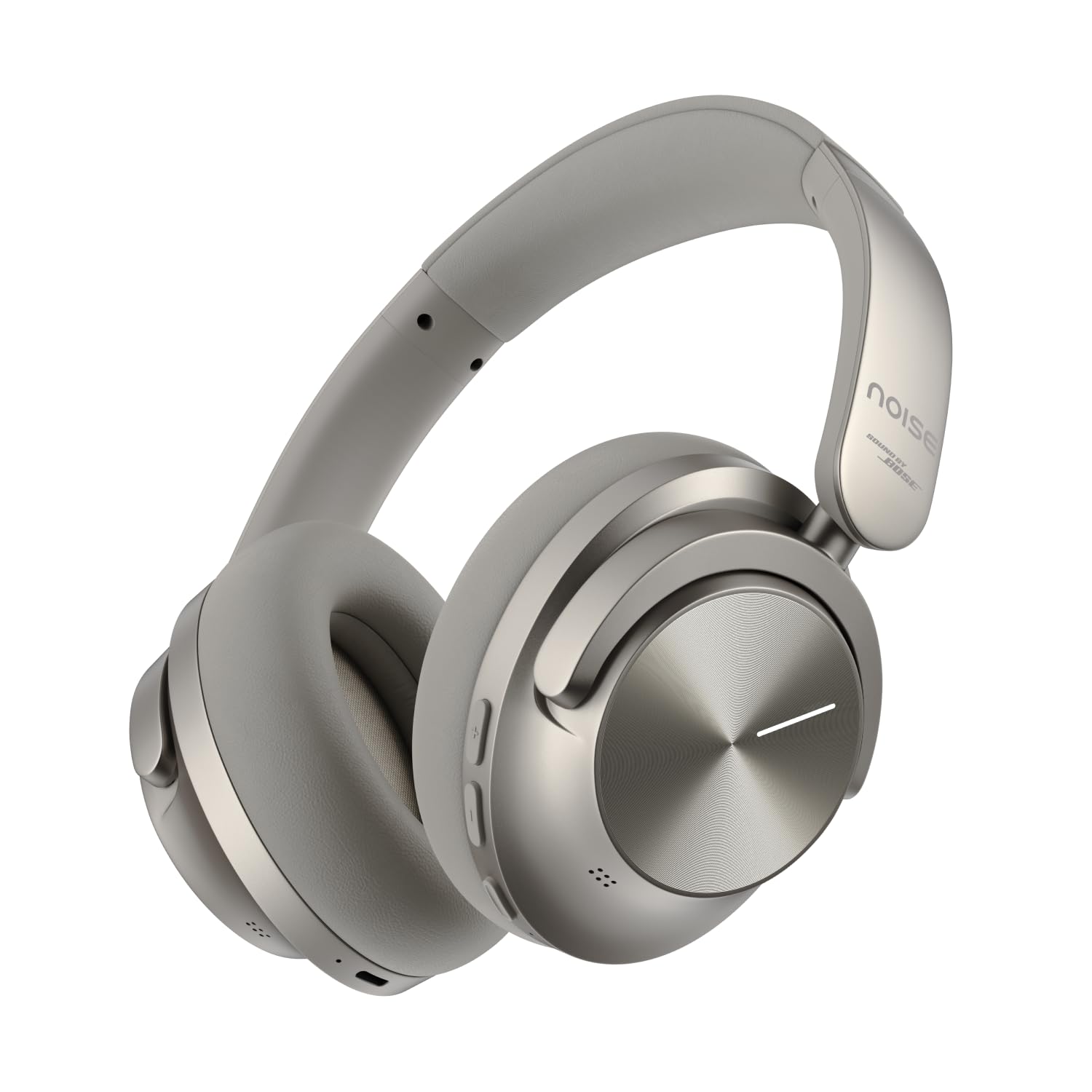 Noise Master Buds Max, Sound by Bose Wireless Over-Ear Headphones, Adaptive ANC, LHDC 5.0, Immersive Spatial Audio,Upto 60H Playtime, Fast Pairing, Wear Detection(Onyx)