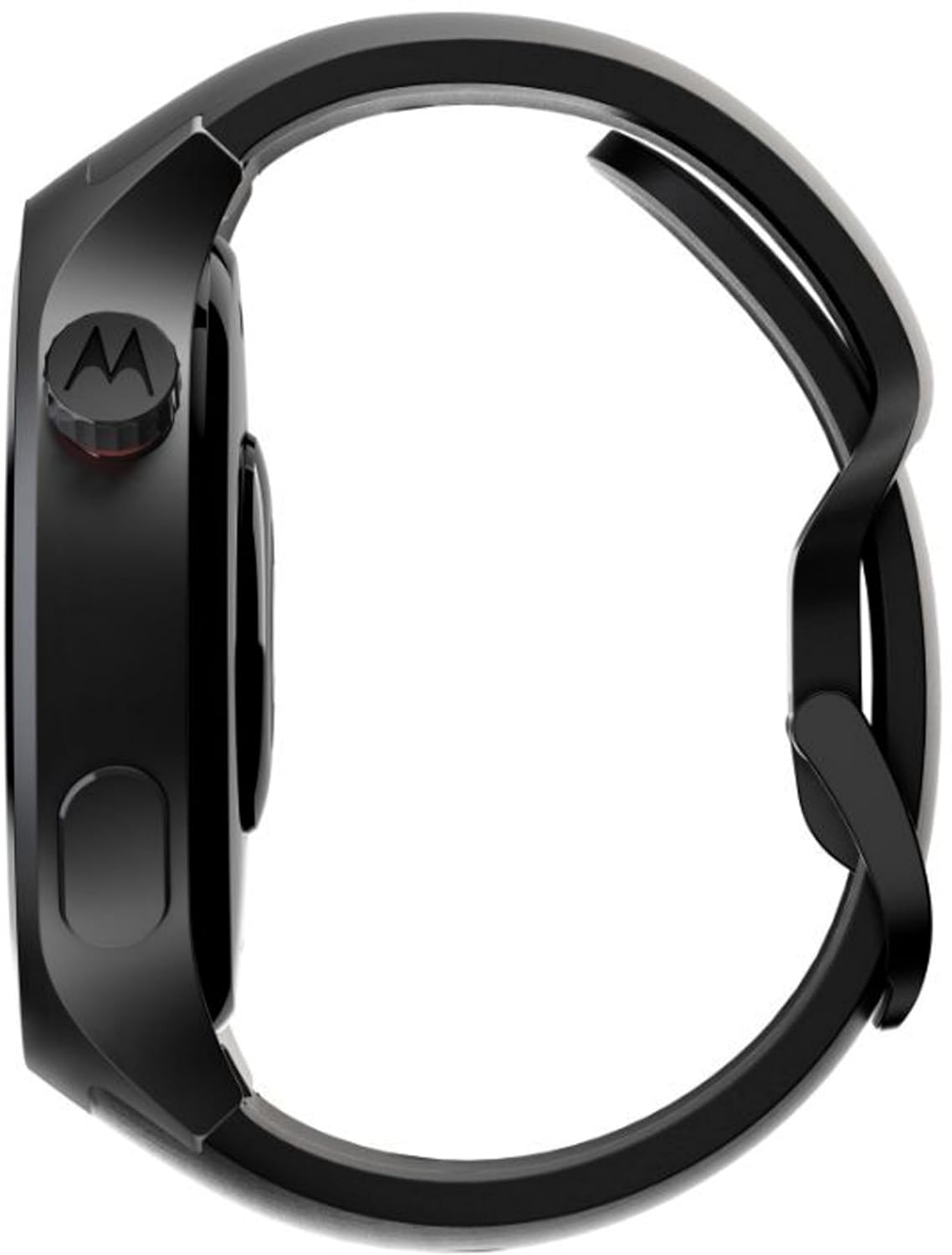 Motorola Moto Watch, 1.4 OLED, AOD, Auto-Brightness, Dual Band GPS, Powered by Polar Smartwatch (Pantone Volcanic Ash Band Strap, Free Size)