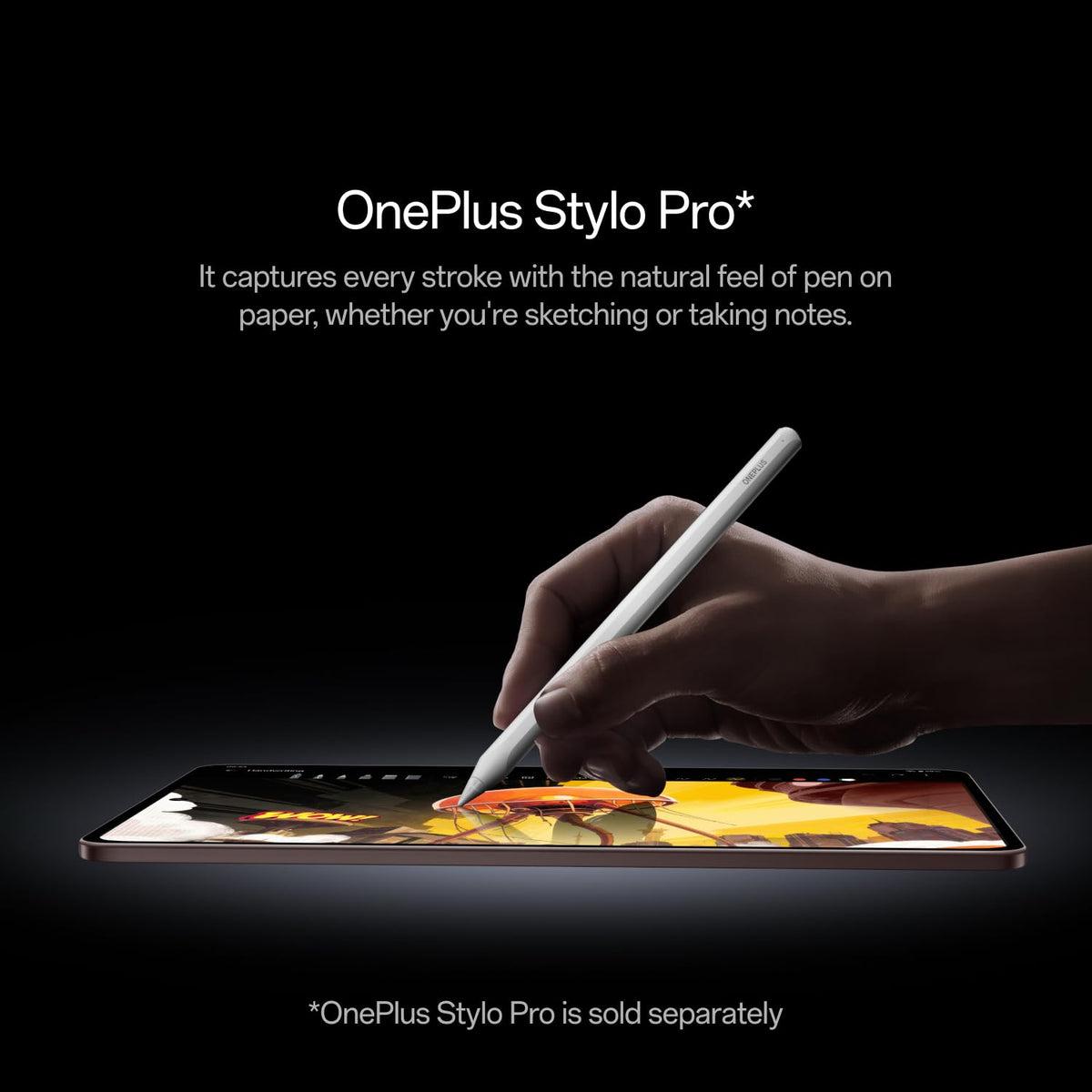 OnePlus, Pad 4, 13.2 inch (33.53 CM), LCD, 8GB RAM, 256GB ROM, WiFi, 8 Speakers, Snapdragon 8 Elite Gen 5, Dune Glow, AI Enabled - Unboxed
