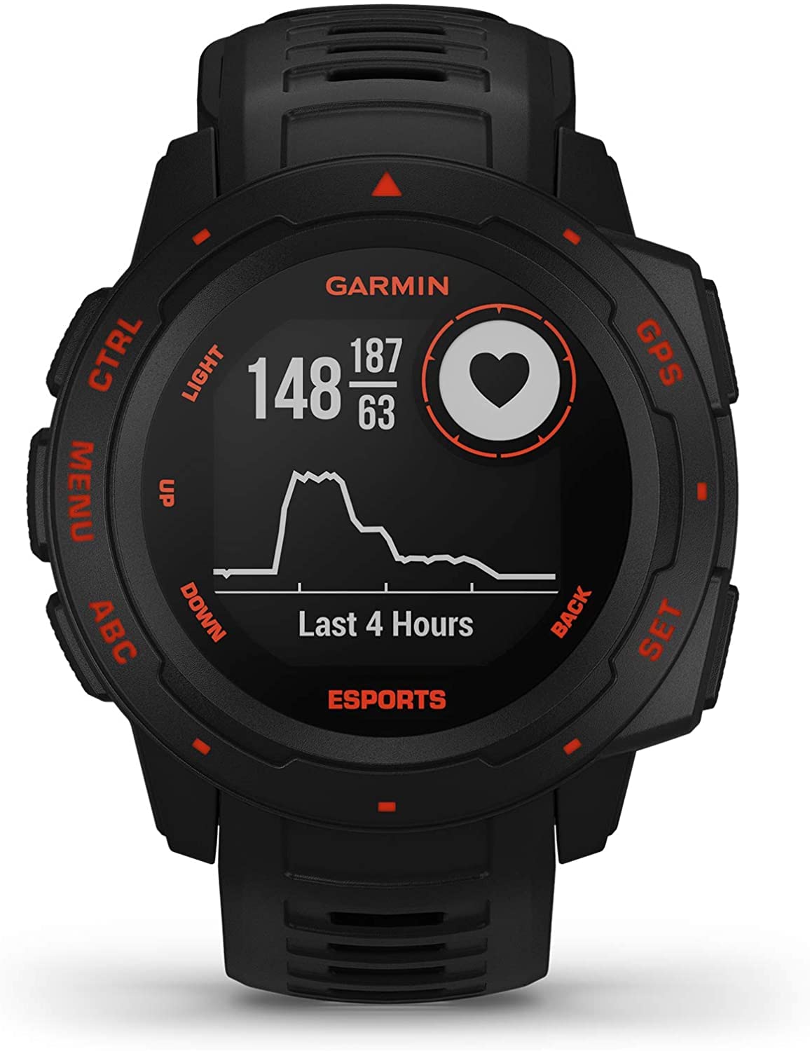 GARMIN Instinct Esports Edition, Broadcast stress level & HR to PC gaming streams* Smartwatch - Unboxed