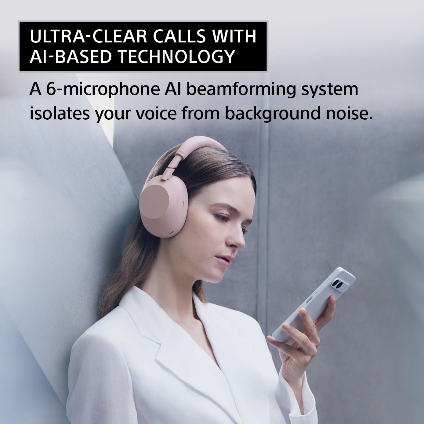 Sony WH-1000XM6 The Best Wireless Noise Canceling Headphones, HD NC Processor QN3, 12 Microphones, Adaptive NC Optimizer, Mastered by Engineers, Studio-Quality (Unboxed)