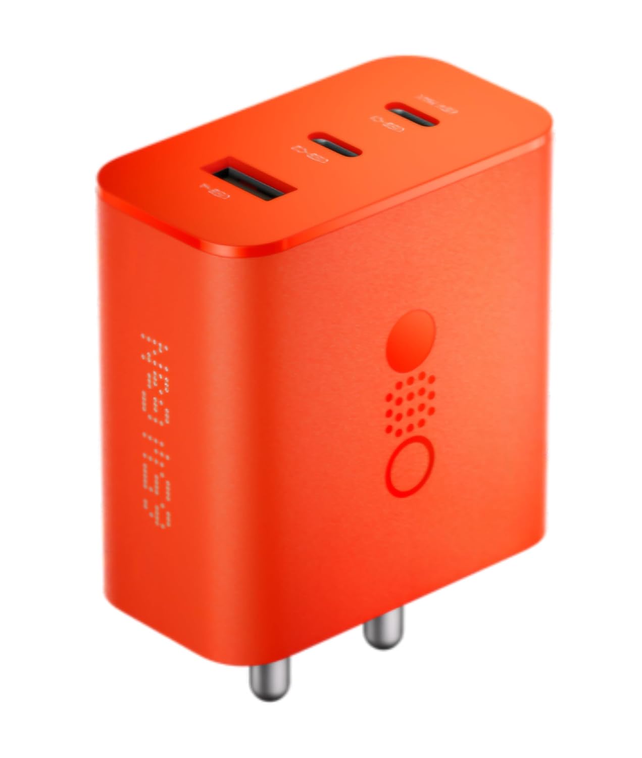 CMF BY NOTHING 65 W Gan 3 A Multiport Backcase For Mobile USB Type A Charger (Orange)