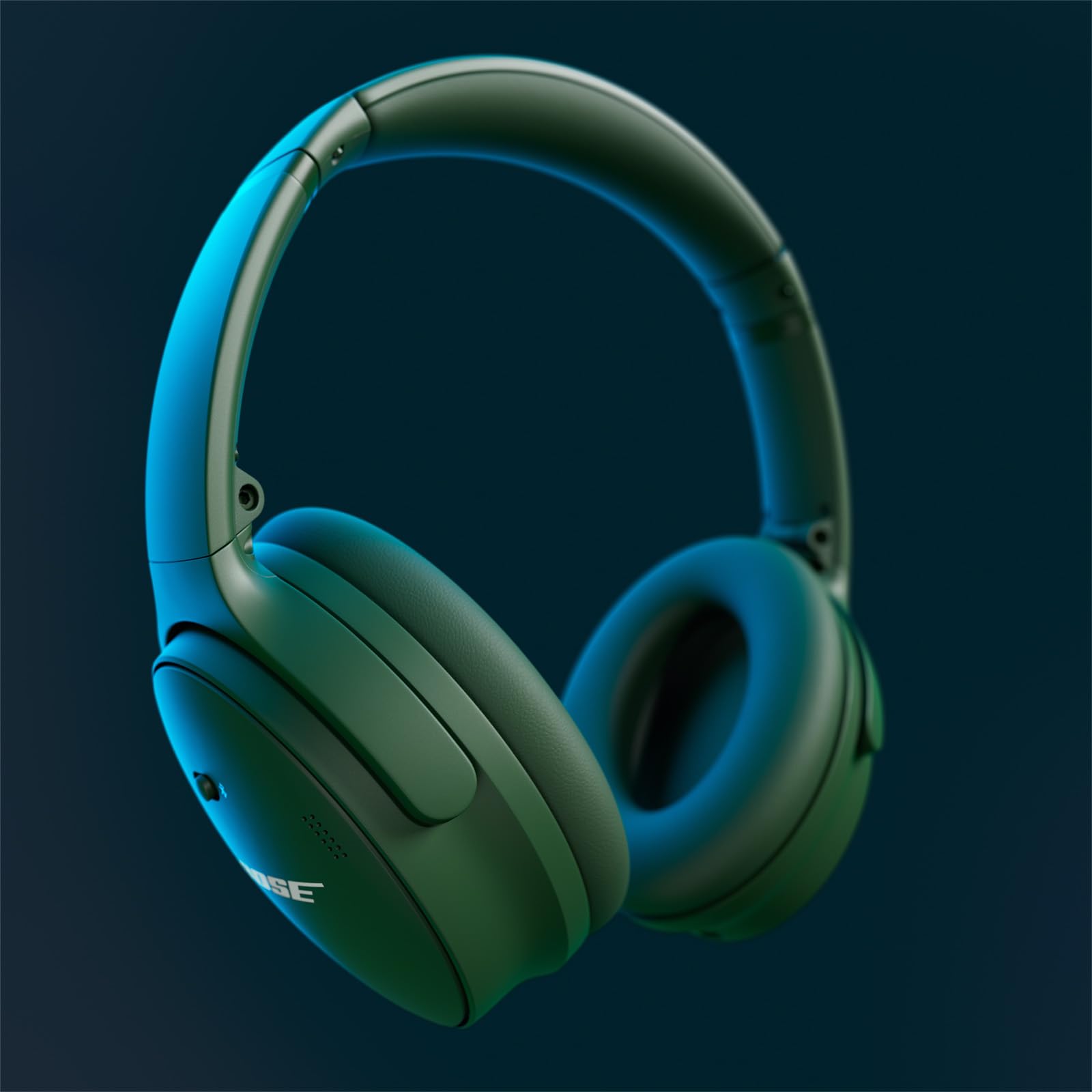 Bose New QuietComfort Wireless Noise Cancelling Headphones, Bluetooth Over Ear Headphones with Up to 24 Hours of Battery Life - Unboxed