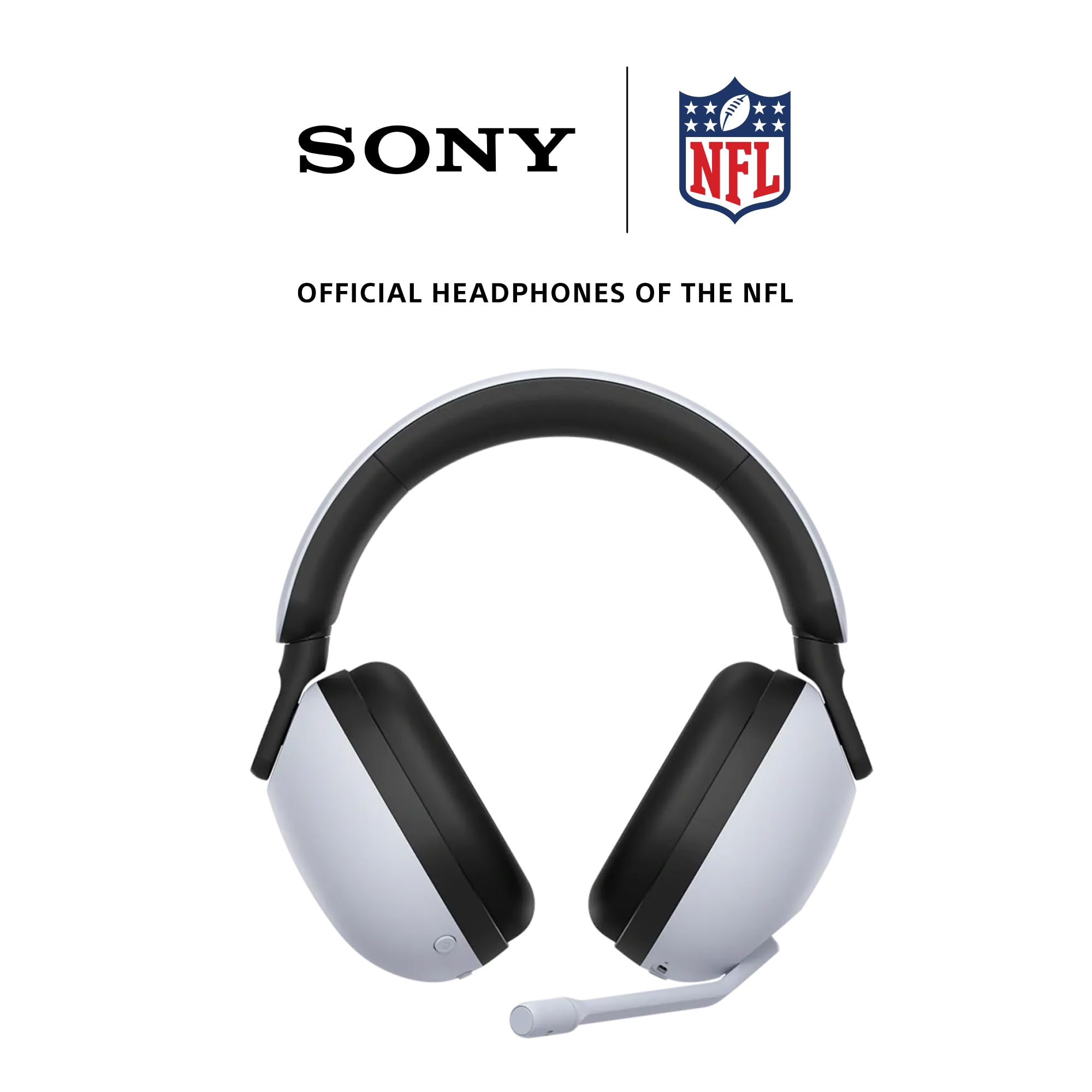 Sony INZONE H9, WH-G900N Wireless Noise Cancelling Gaming Headset, Over Ear Headphones with 360 Spatial Sound, 32 Hours Battery Life, Flip to Mute Mic, Mobile, Laptop, PS5 & PC Compatible - Unboxed