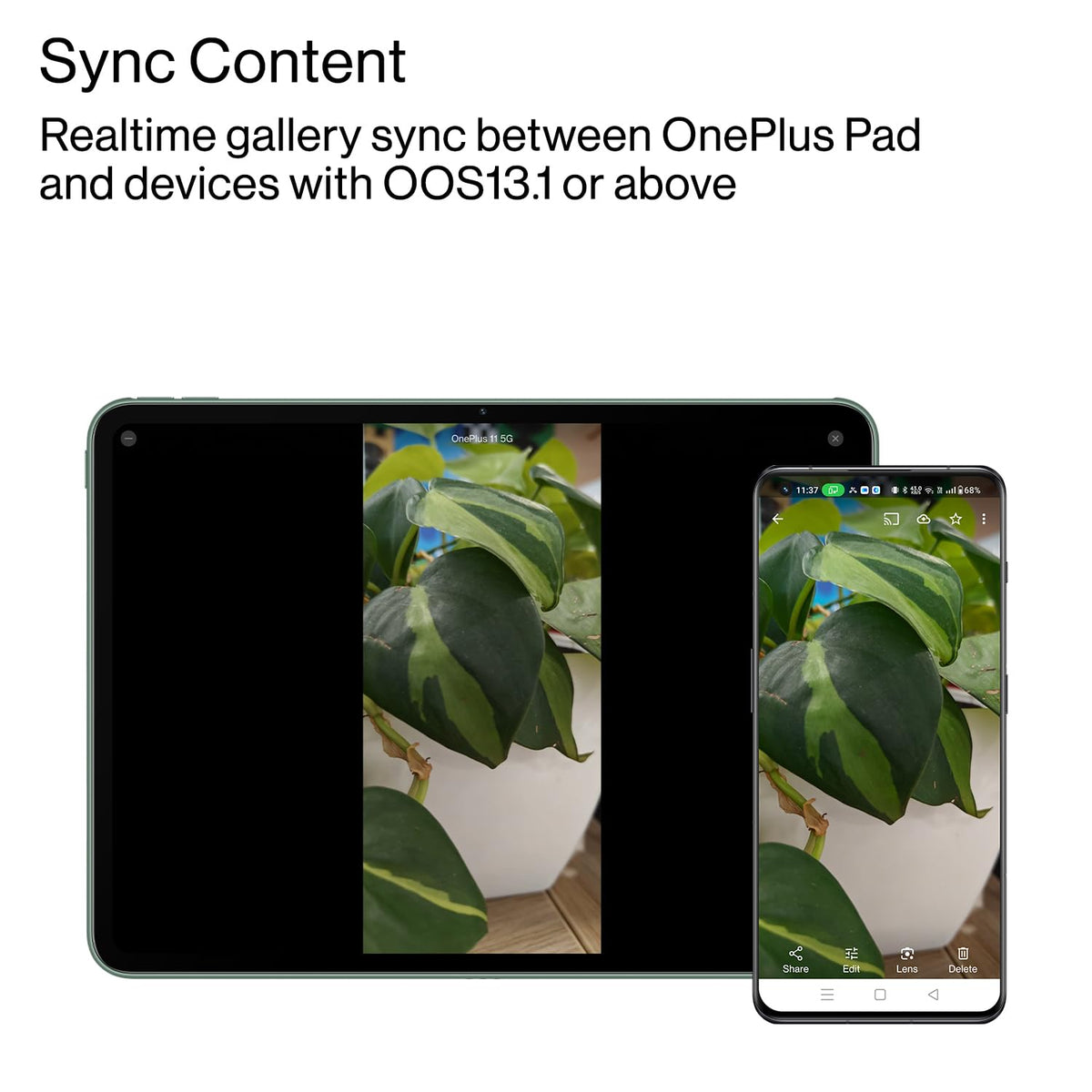 OnePlus Pad 2 (12.1 Inch),12GB RAM, 256GB Storage Snapdragon 8 Gen 3,144Hz Refresh Rate, 6 Speakers, 3K 12.1 Display, AI Features, 9610 mAh Battery, Wi-Fi with Cellular Data Sharing - Unboxed
