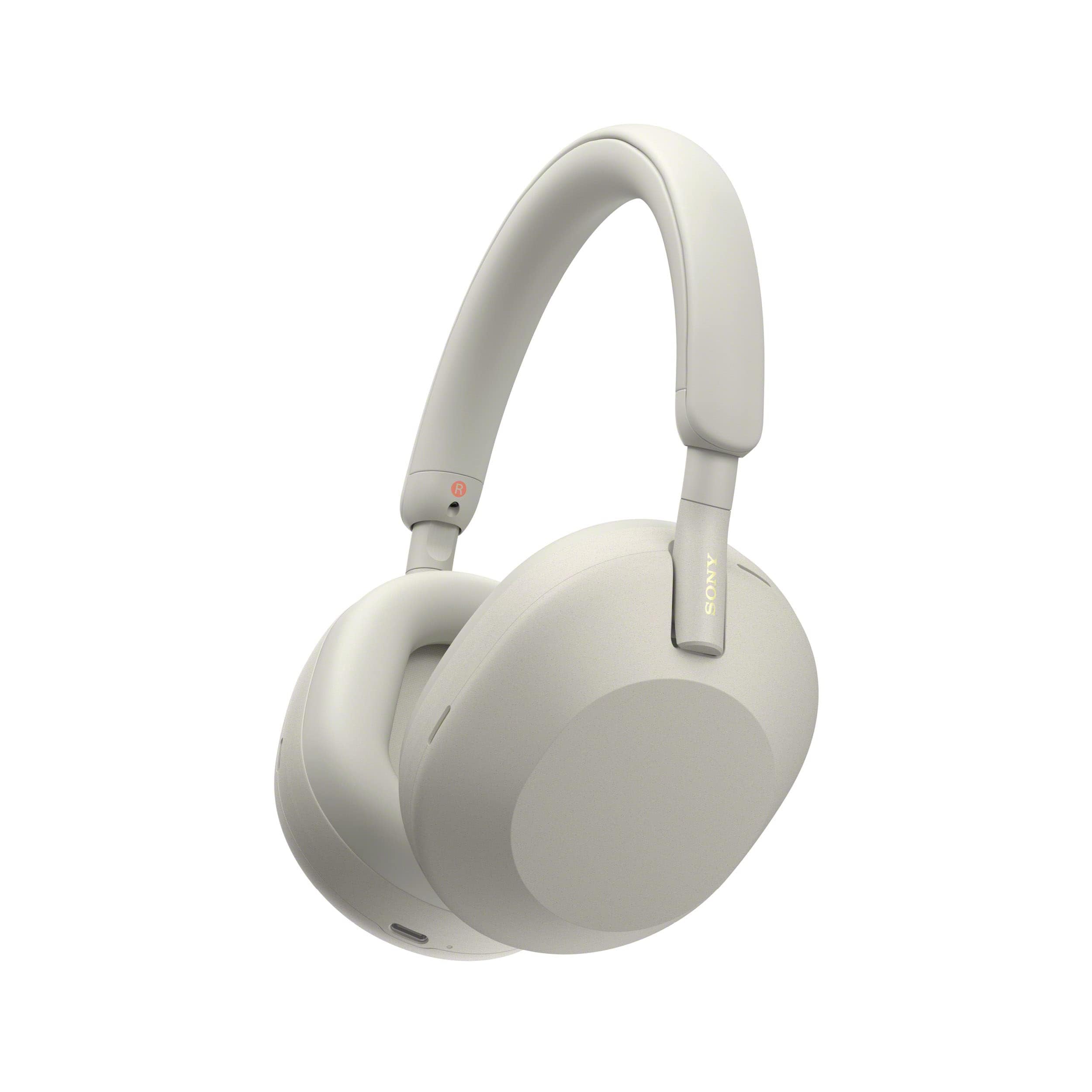Sony WH-1000XM5 Best Active Noise Cancelling Wireless Bluetooth Over Ear Headphones with Mic for Clear Calling, Battery Life 30 Hours (Unboxed)