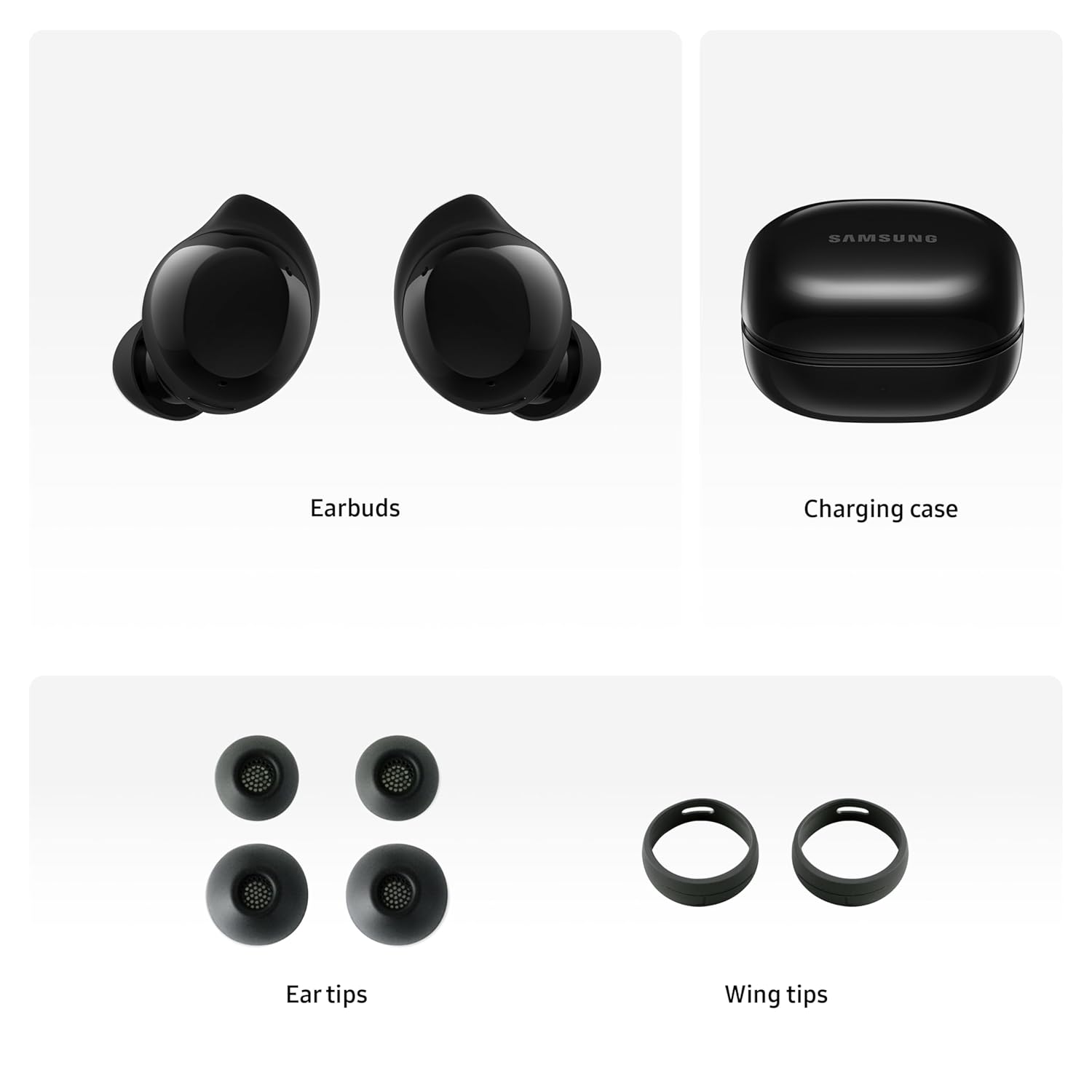 Samsung Galaxy Buds Core (Black) Galaxy AI Enabled in-Ear TWS with ANC | Enriched Bass | 6 Mic Setup | IP54 | 35hrs Battery | Touch Controls