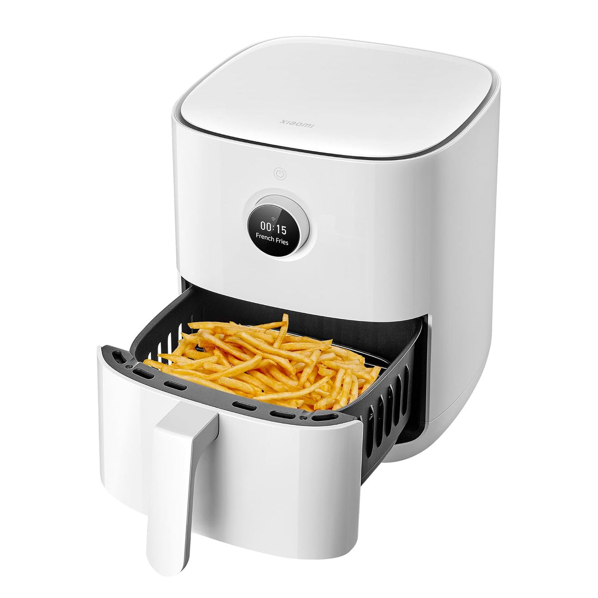 Xiaomi Smart Air Fryer for 4-5 People|90% Less Fat l 1500W Fast Cooking|7 Pre-set Menus|Grill, Bake, Fry, Reheat, Defrost|40-200 C l Dual Speed Technology|Voice Control|90+ Recipe 3.5 liter - Sealed