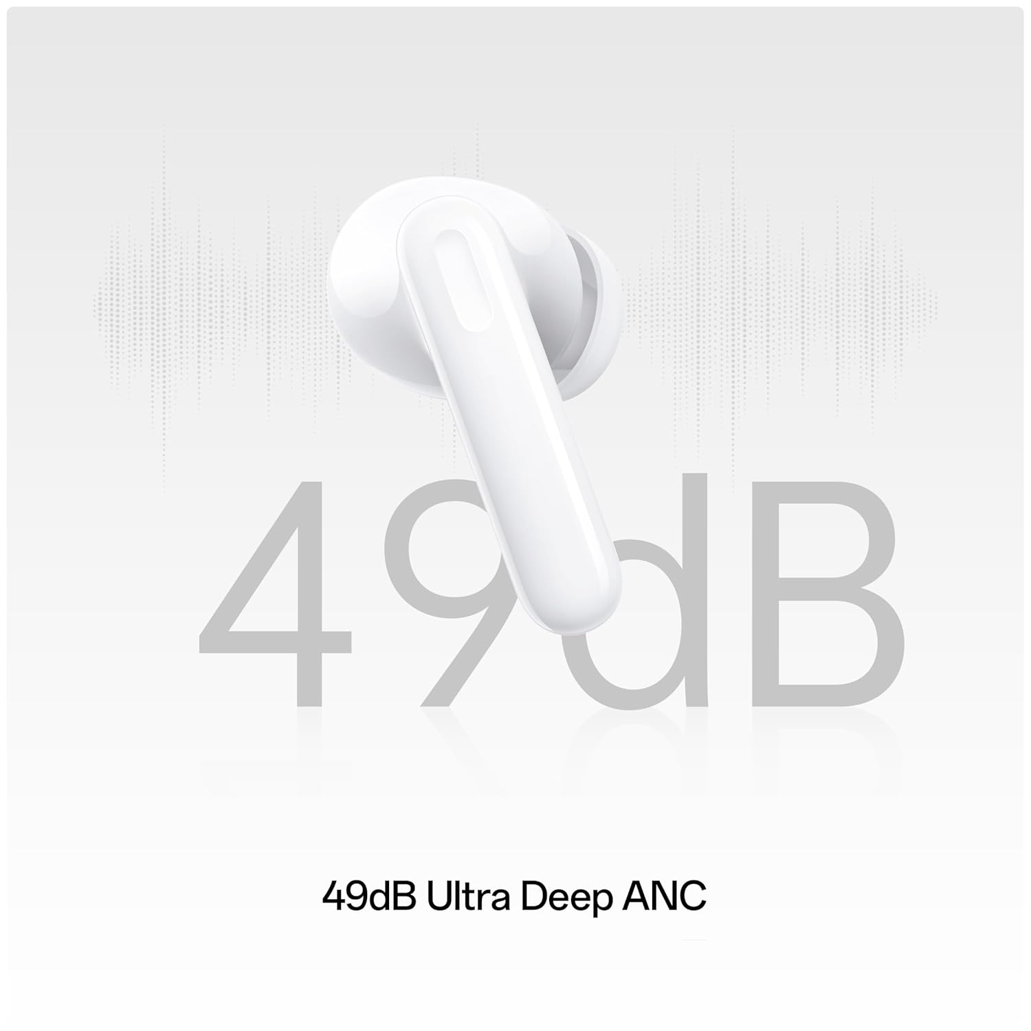 OPPO Enco Air3 Pro True Wireless in Ear Earbuds with Industry First Composite Bamboo Fiber, 49dB ANC, 30H Playtime, 47ms Ultra Low Latency,Fast Charge,BT 5.3 (White)