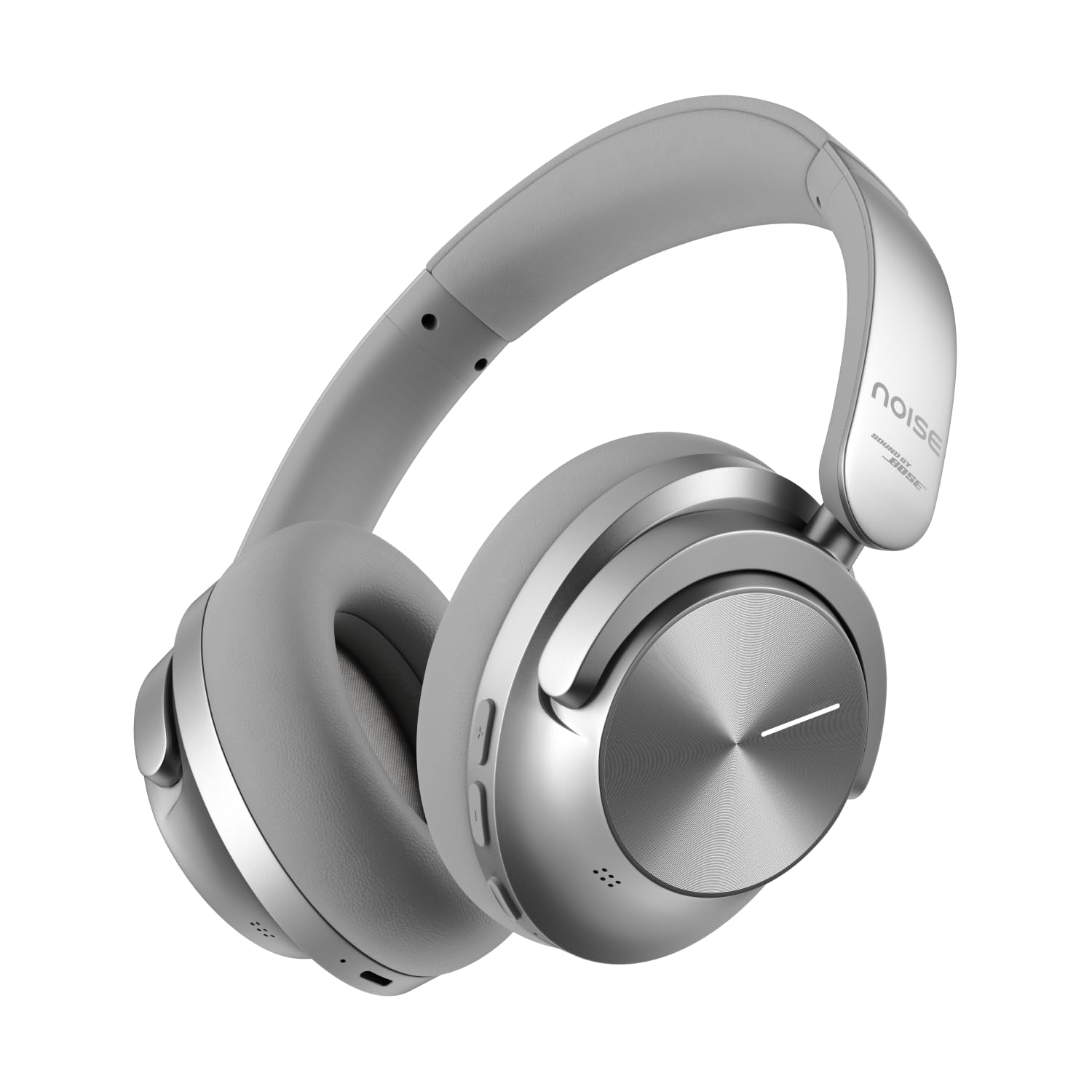 Noise Master Buds Max, Sound by Bose Wireless Over-Ear Headphones, Adaptive ANC, LHDC 5.0, Immersive Spatial Audio,Upto 60H Playtime, Fast Pairing, Wear Detection(Onyx)
