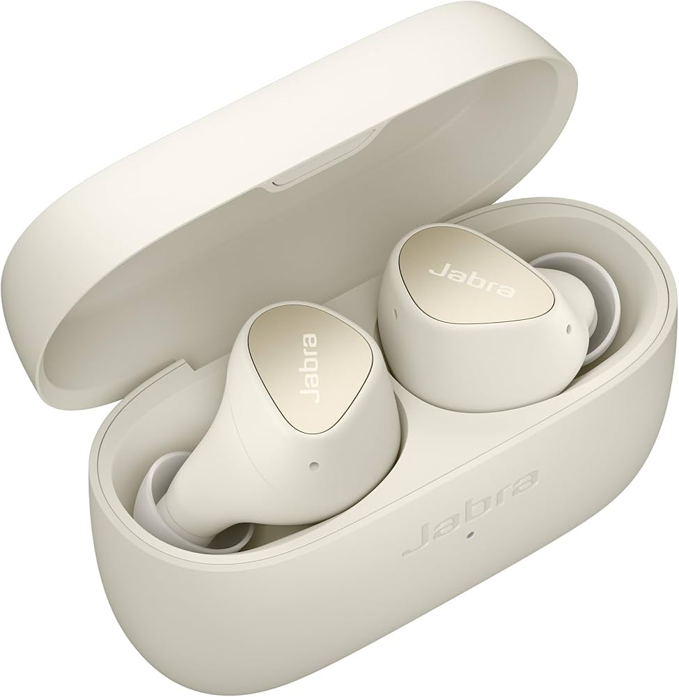 Jabra Elite 4 Wireless Earbuds, Active Noise Cancelling, Comfortable Bluetooth Earphones with Spotify Tap Playback, Google Fast Pair, Microsoft Swift Pair and Dual Pairing - Unboxed