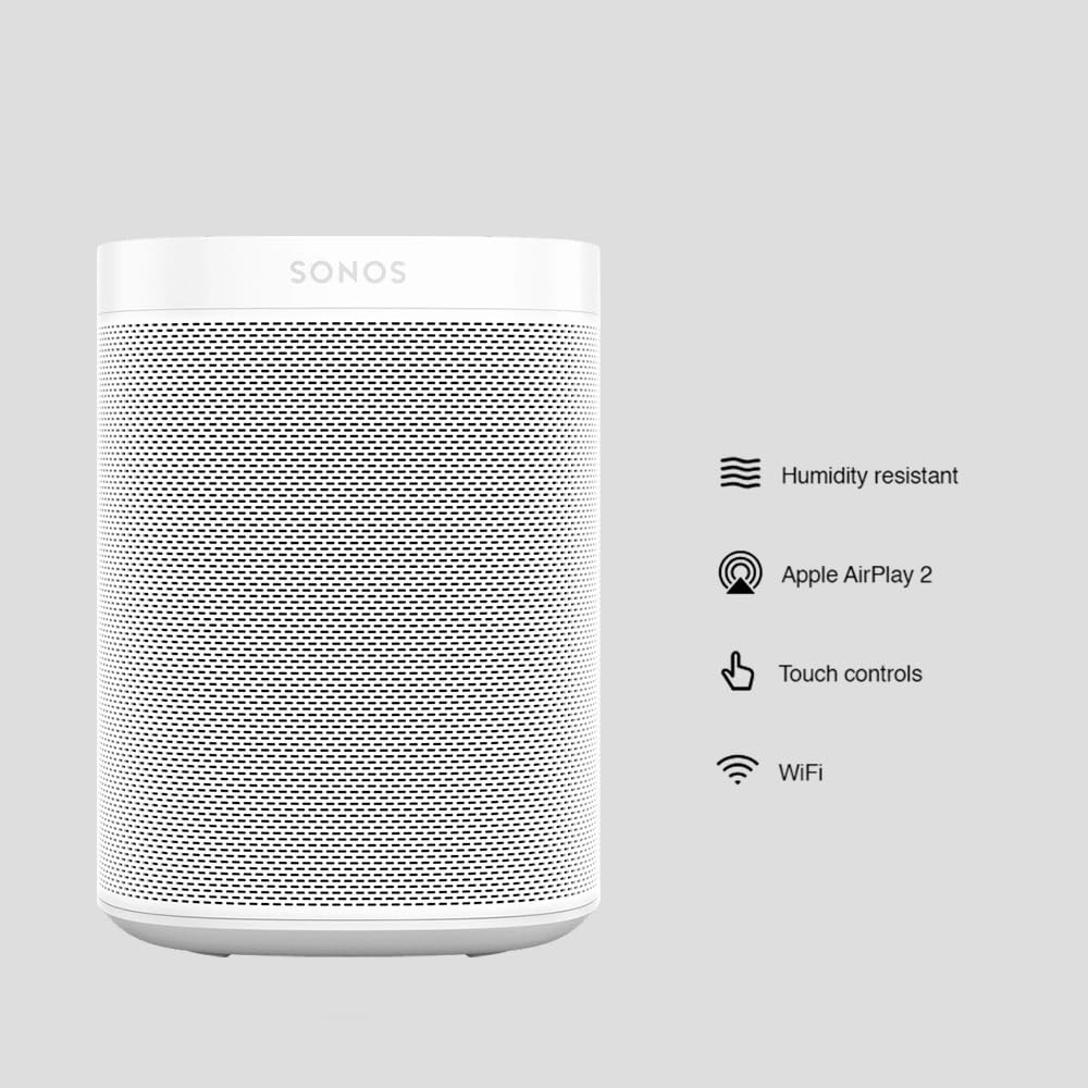 Sonos One SL Wi-Fi Bookshelf Speaker (White) - Unboxed
