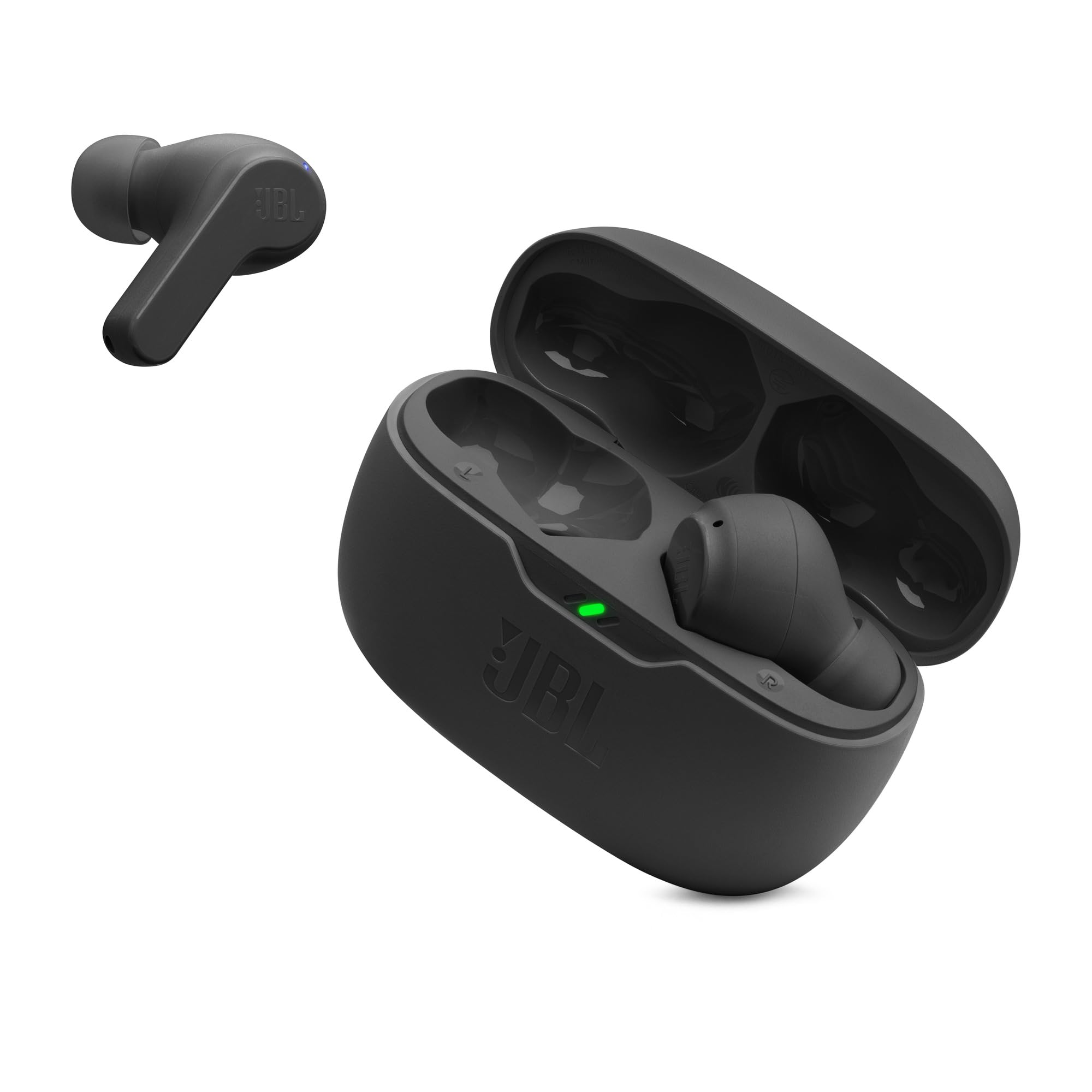 JBL Vibe Beam True Wireless Headphones - Black, Small - in Ear
