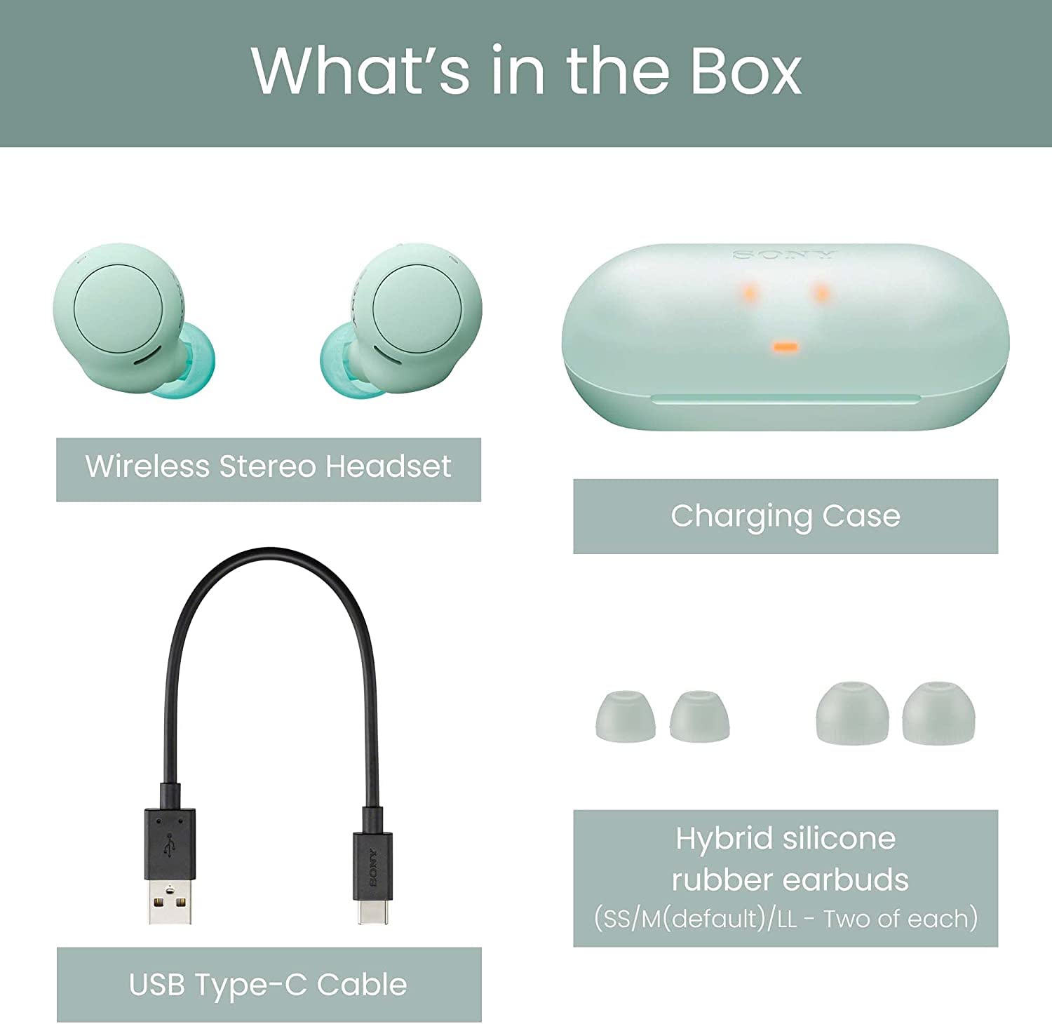 Sony Wf-C500 Truly Wireless Bluetooth in Ear Earbuds with 20Hrs Battery,True Wireless Earbuds with Mic for Phone Calls,Quick Charge,Fast Pair,360 Reality Audio,Upscale Music-Dsee,App Support - Unboxed