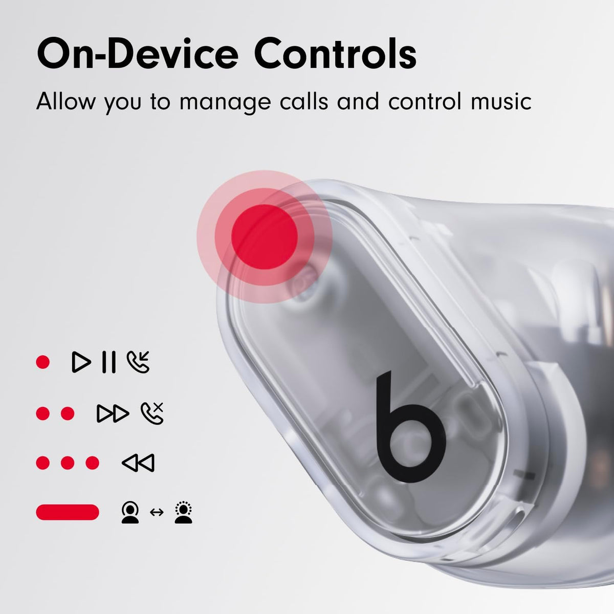 Beats Studio Buds + | True Wireless Noise Cancelling Earbuds, Enhanced Apple & Android Compatibility, Built-in Microphone, Sweat Resistant Bluetooth Headphones, Spatial Audio - Ivory