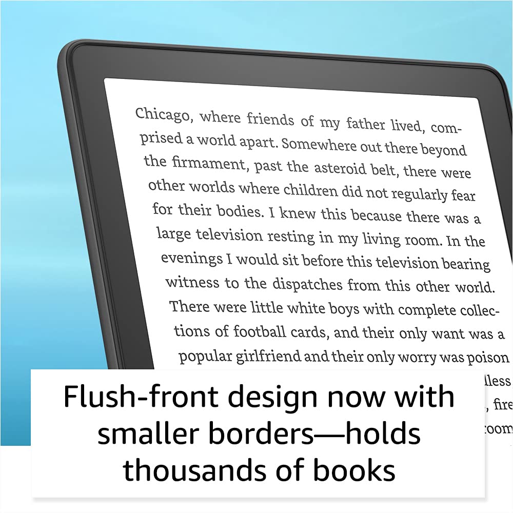 Amazon Kindle Paperwhite (8 GB) – Now with a larger display, adjustable warm light, increased battery life, and faster page turns – Sealed