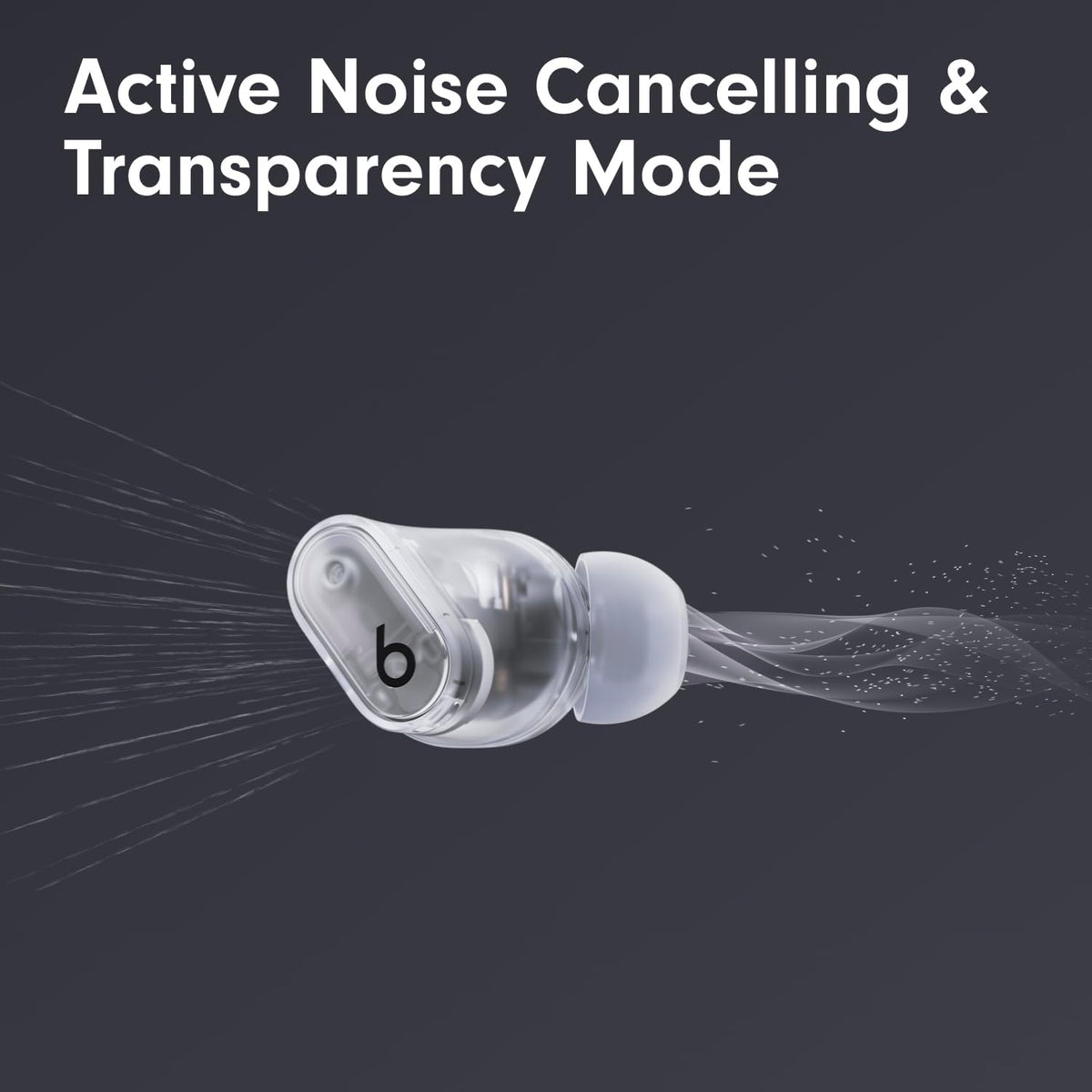 Beats Studio Buds + | True Wireless Noise Cancelling Earbuds, Enhanced Apple & Android Compatibility, Built-in Microphone, Sweat Resistant Bluetooth Headphones, Spatial Audio - Ivory
