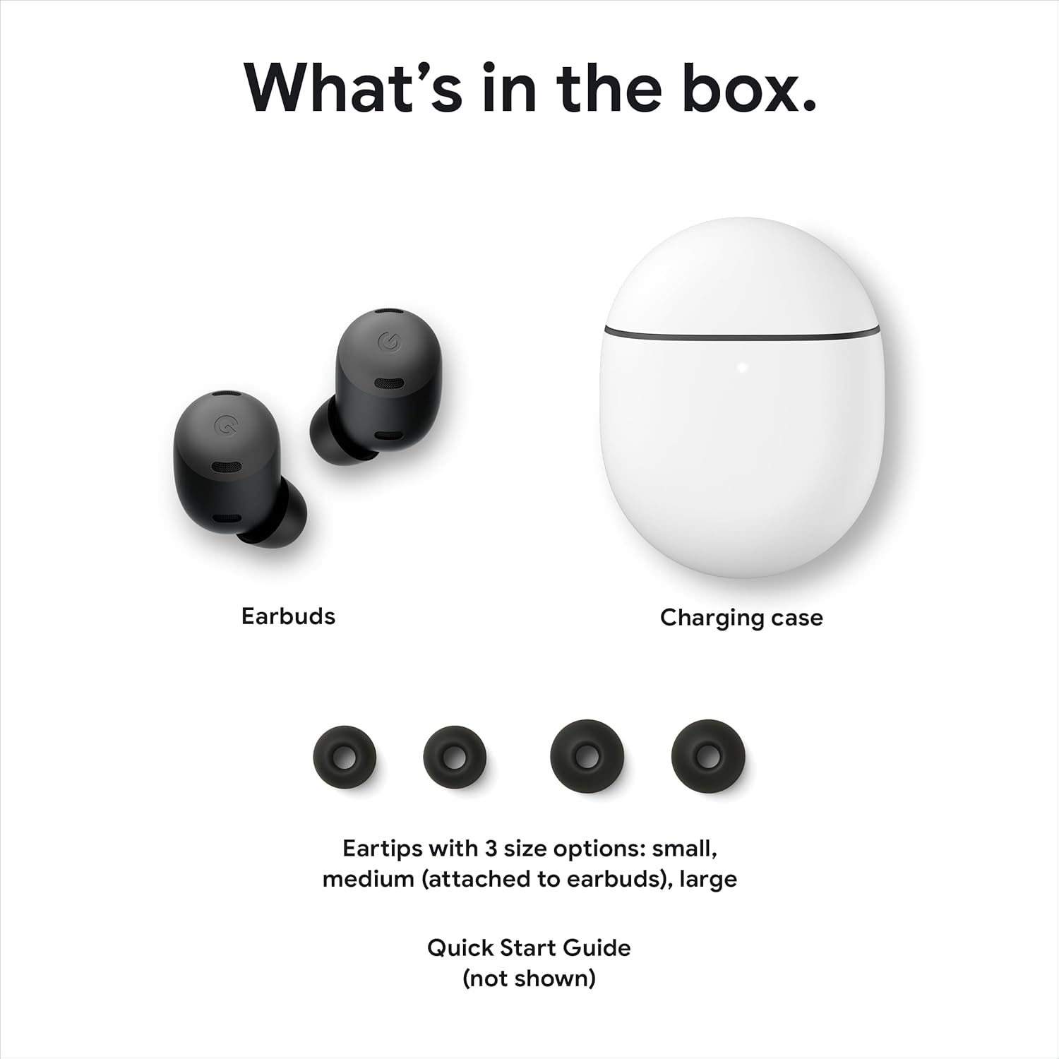 Google Pixel Buds Pro - Noise Canceling in Ear Earbuds - Up to 31 Hour Battery Life with Charging Case- Bluetooth Headphones - Compatible with Wireless Charging - Unboxed