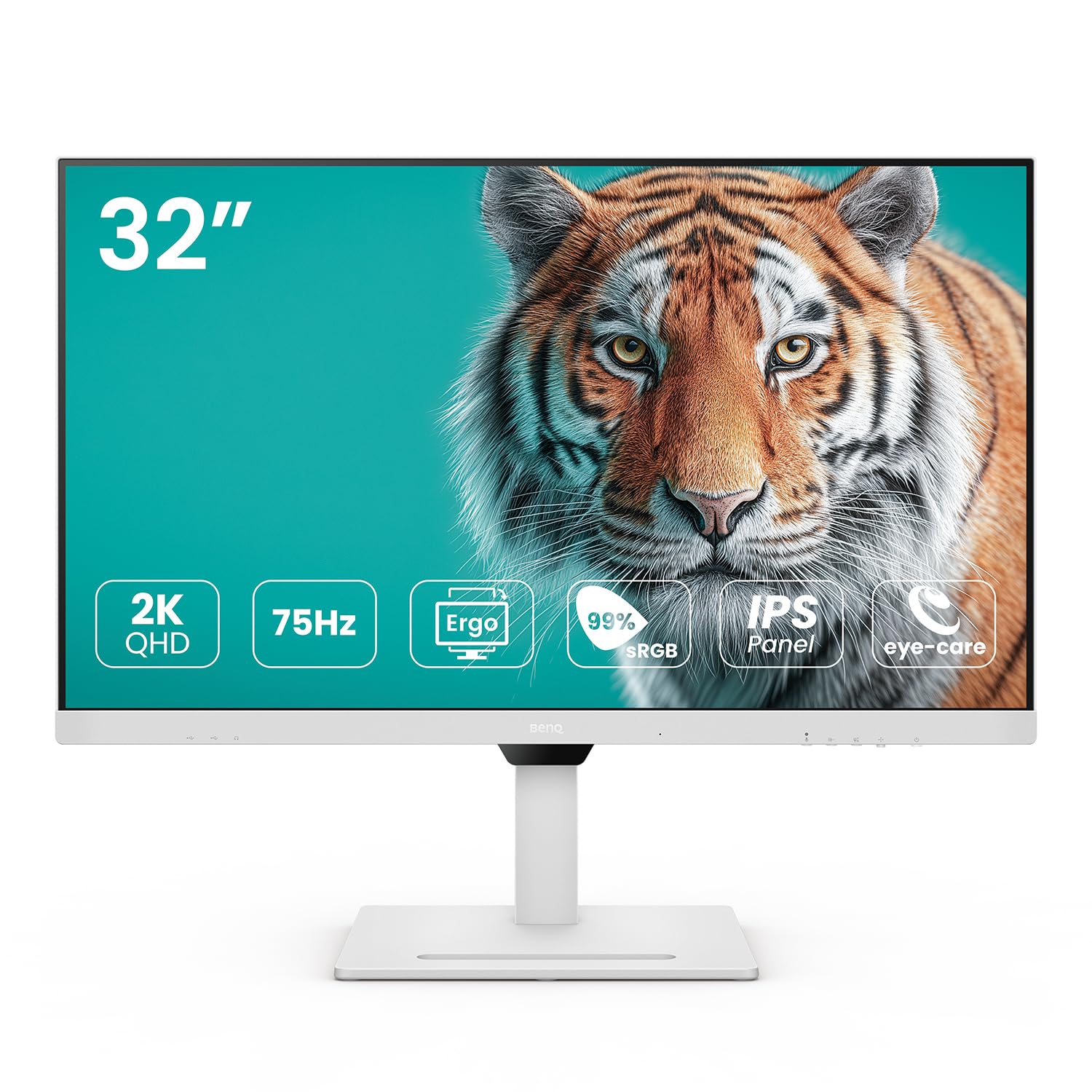 BenQ GW2785TC 27" 1920x1080 IPS Full HD|Daisy Chain| USB-C (60W PD)| Coding Mode| Height Adjustment| HDMI| DP| 75Hz| 2Wx2 Speakers|Ultra-Slim Bezel Monitor| Eye Care|Brightness Intelligence (Black)