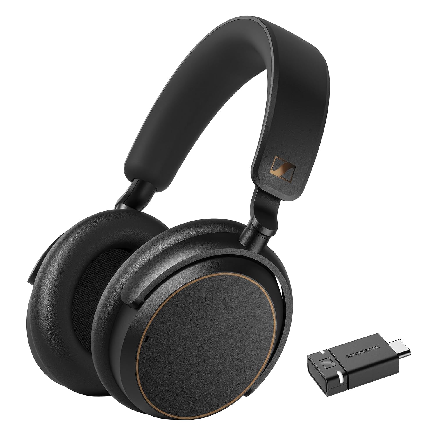 Sennheiser ACCENTUM Wireless Special Edition-Over Ear Headphones with Hybrid ANC,50 Hr Battery & Free BTD 600 Bluetooth Dongle Worth 5,990 Streaming & Crystal Clear Calls,Designed in Germany - Unboxed