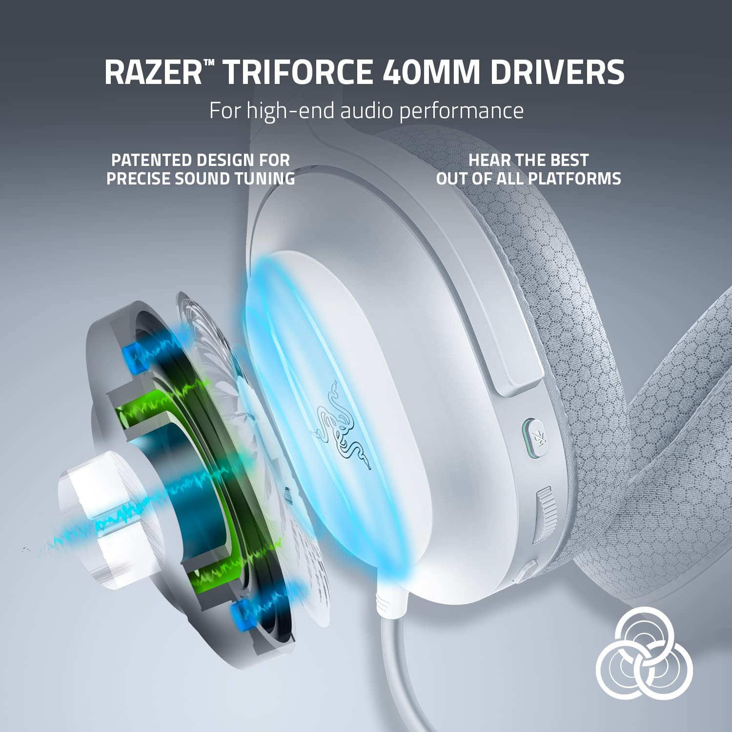 Razer Barracuda X - Wireless Multi-Platform Gaming and Mobile Headset - Mercury White - Unboxed