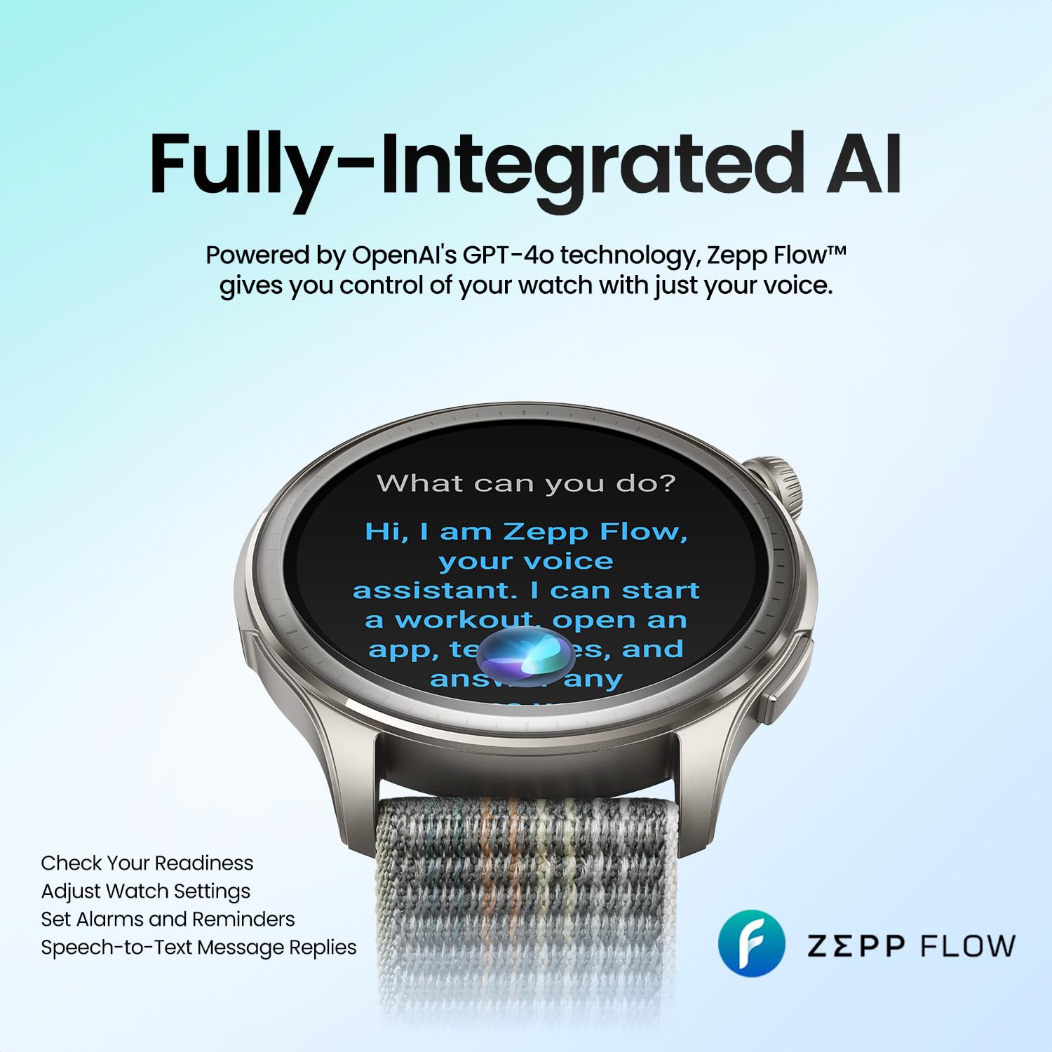 Amazfit Balance (Smartchoice) 46mm AMOLED Smart Watch, Body Composition, 14 Days Battery, Dual-Band GPS, BT Calling, VO₂ Max, Aluminium Alloy Frame, Temperature Sensor, AI Zepp Coach - Unboxed