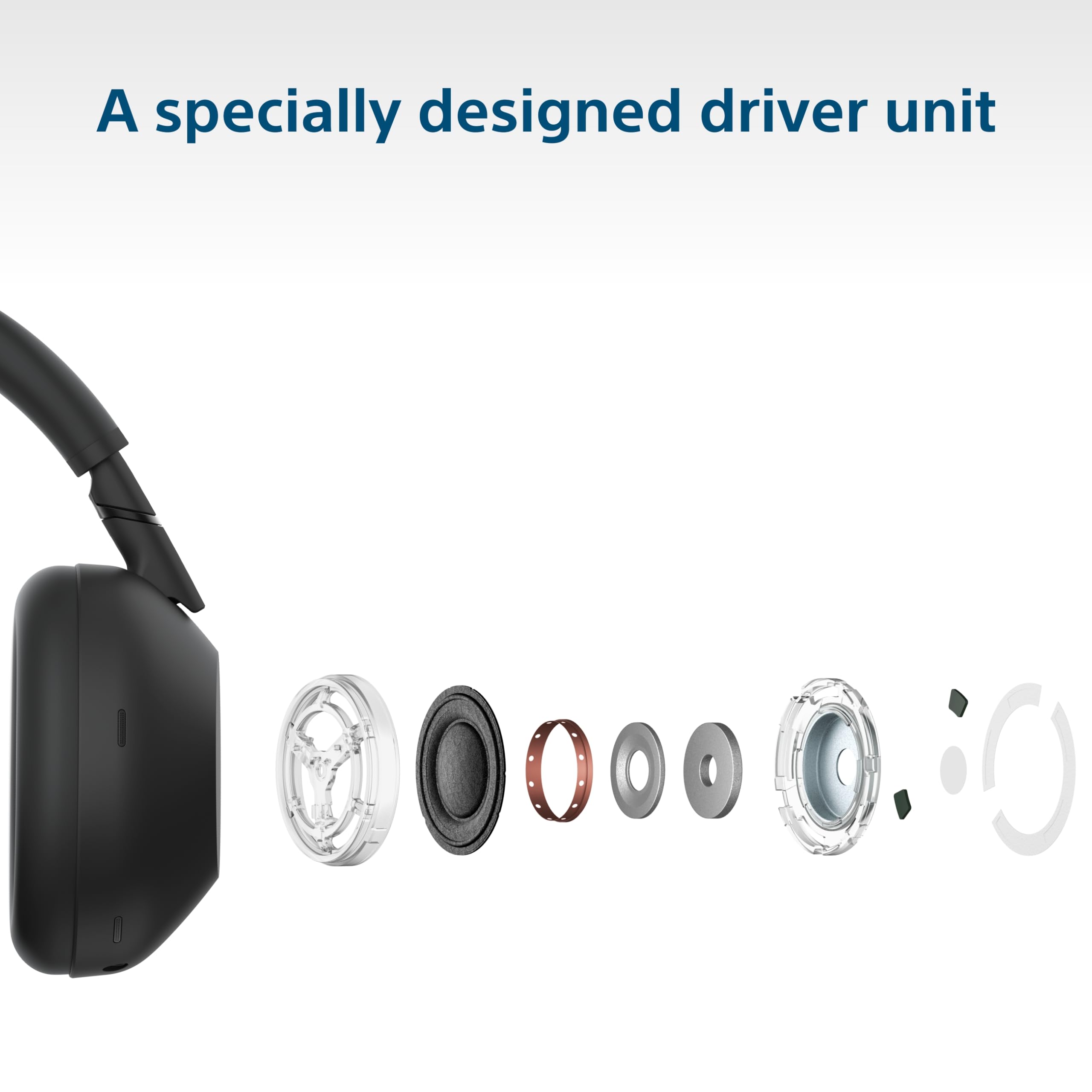 Sony WH-1000XM6 The Best Wireless Noise Canceling Headphones, HD NC Processor QN3, 12 Microphones, Adaptive NC Optimizer, Mastered by Engineers, Studio-Quality (Unboxed)