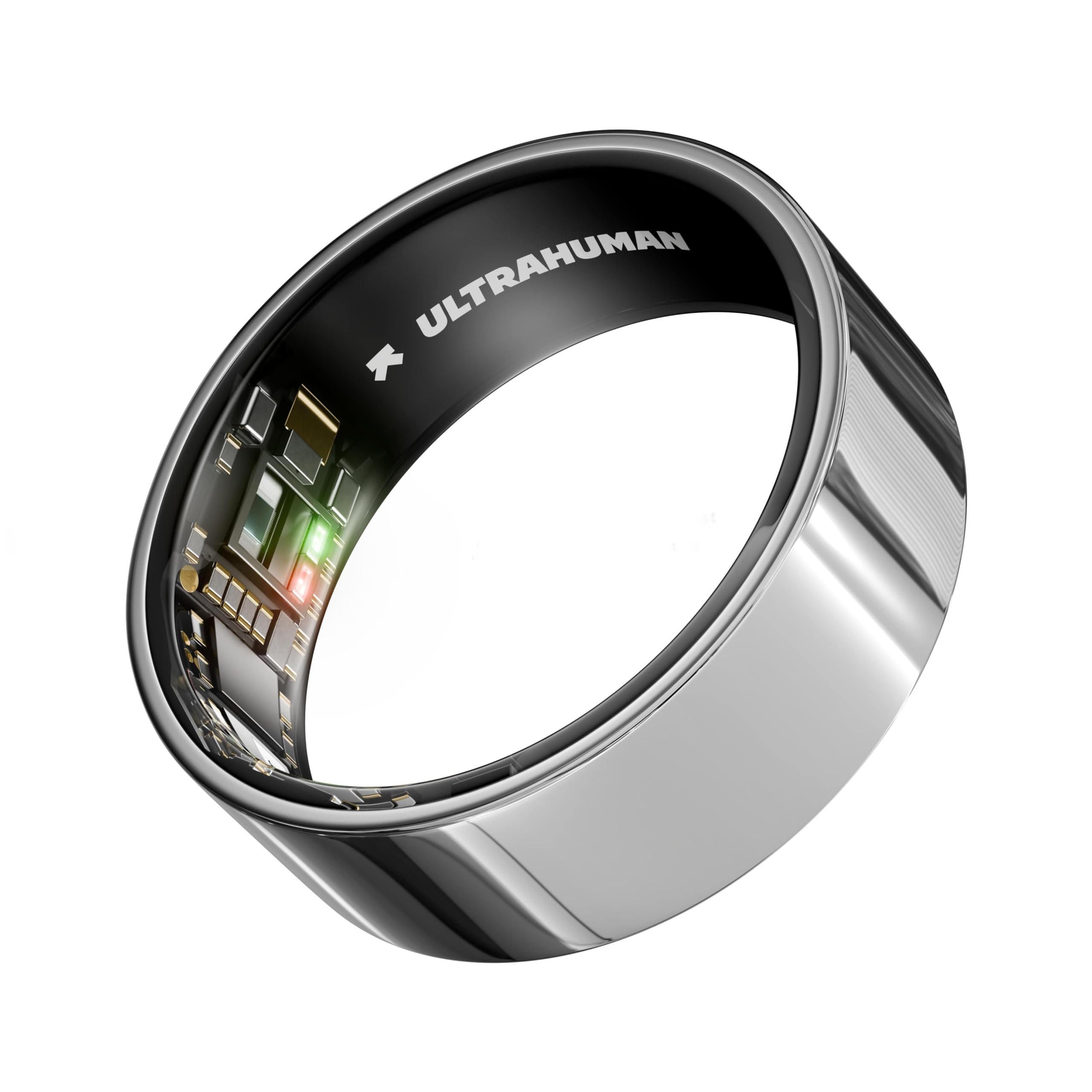 ULTRAHUMAN Ring AIR Smart Ring -Track Sleep, HRV & Stress, No subscription | 2.4g With 100m Water-Resistance, Recovery & Fitness Tracker, Cycle & Ovulation Tracking, Lifetime Free App Access