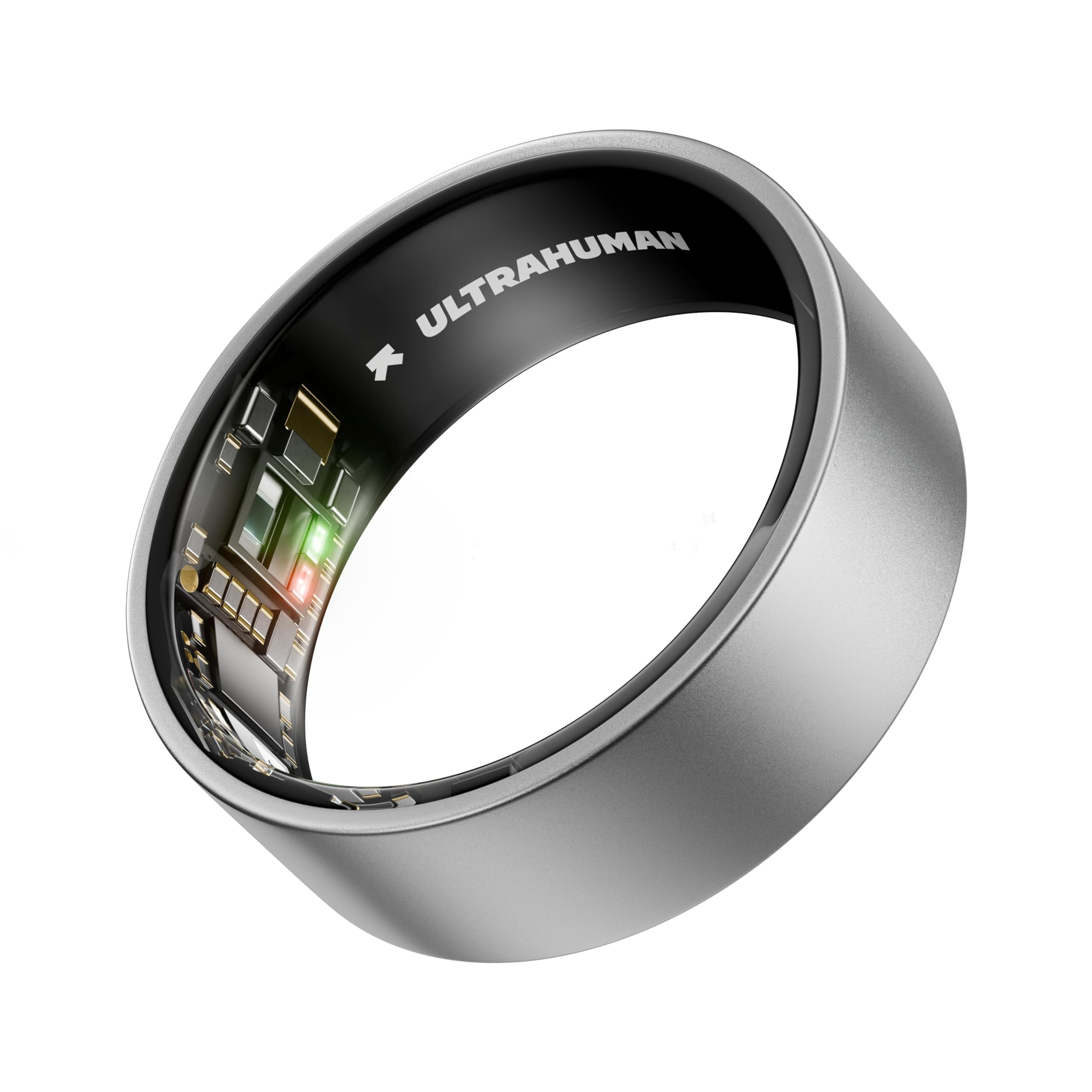 ULTRAHUMAN Ring AIR Smart Ring -Track Sleep, HRV & Stress, No subscription | 2.4g With 100m Water-Resistance, Recovery & Fitness Tracker, Cycle & Ovulation Tracking, Lifetime Free App Access