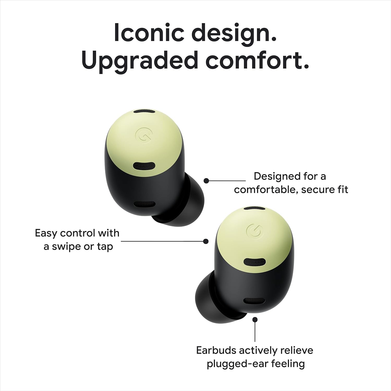 Google Pixel Buds Pro - Noise Canceling in Ear Earbuds - Up to 31 Hour Battery Life with Charging Case- Bluetooth Headphones - Compatible with Wireless Charging - Unboxed