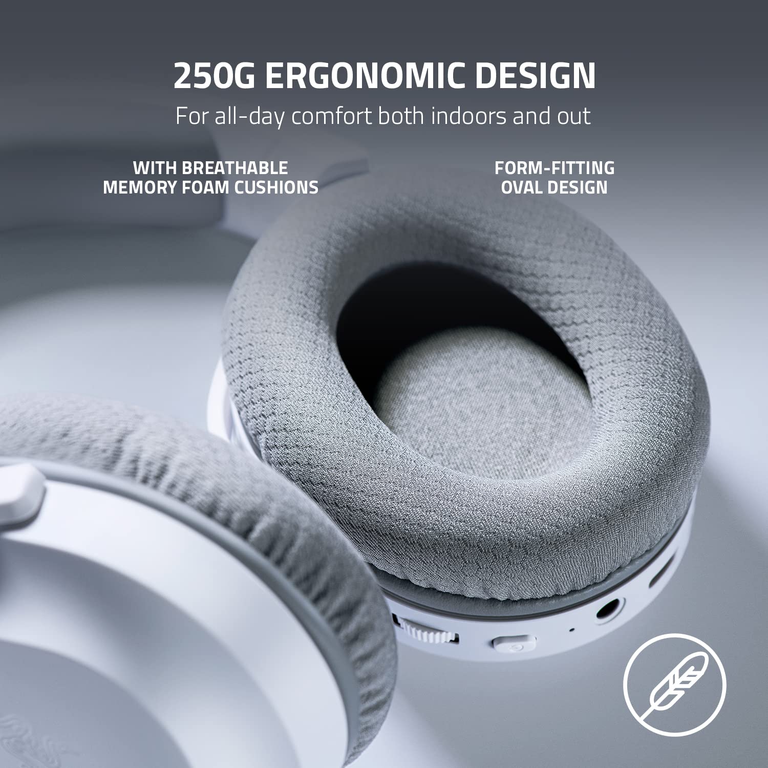 Razer Barracuda X - Wireless Multi-Platform Gaming and Mobile Headset - Mercury White - Unboxed