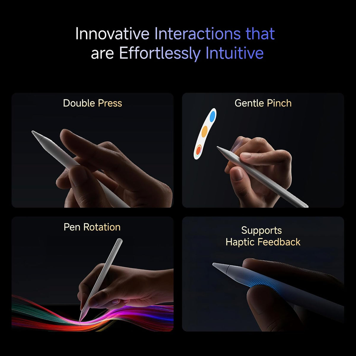 Xiaomi Focus Pen Pro for Xiaomi Pad 8 & Pad 7 | Smart Pen/Stylus for Tablets | 16384 Levels of Pressure Sensitivity | Less Than 1ms of Ultra Low Latency - Unboxed