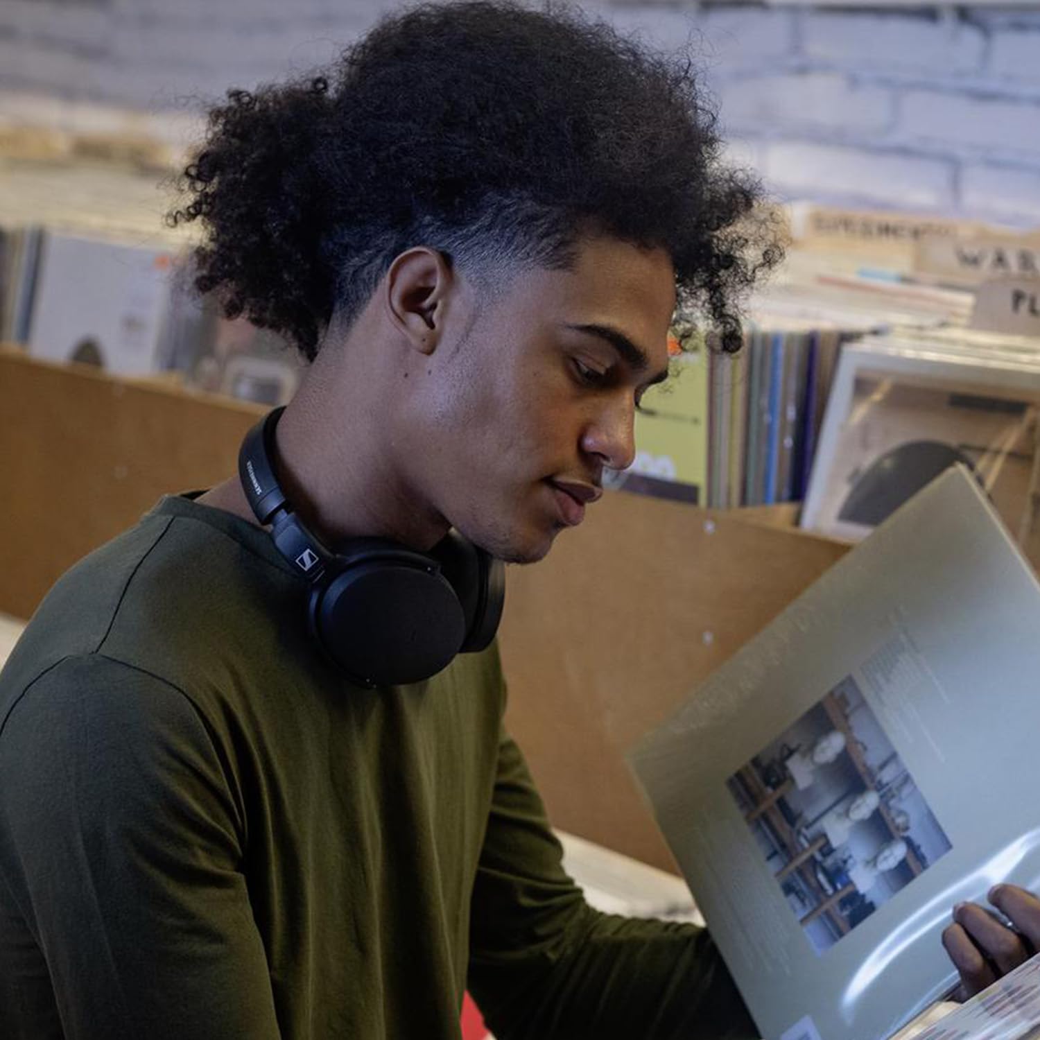 Sennheiser HD 350BT Wireless Bluetooth Over The Ear Headphone with Mic for Music & Calls, Desgined in Germany, 30h Battery, 2 Yr Warranty (Black)